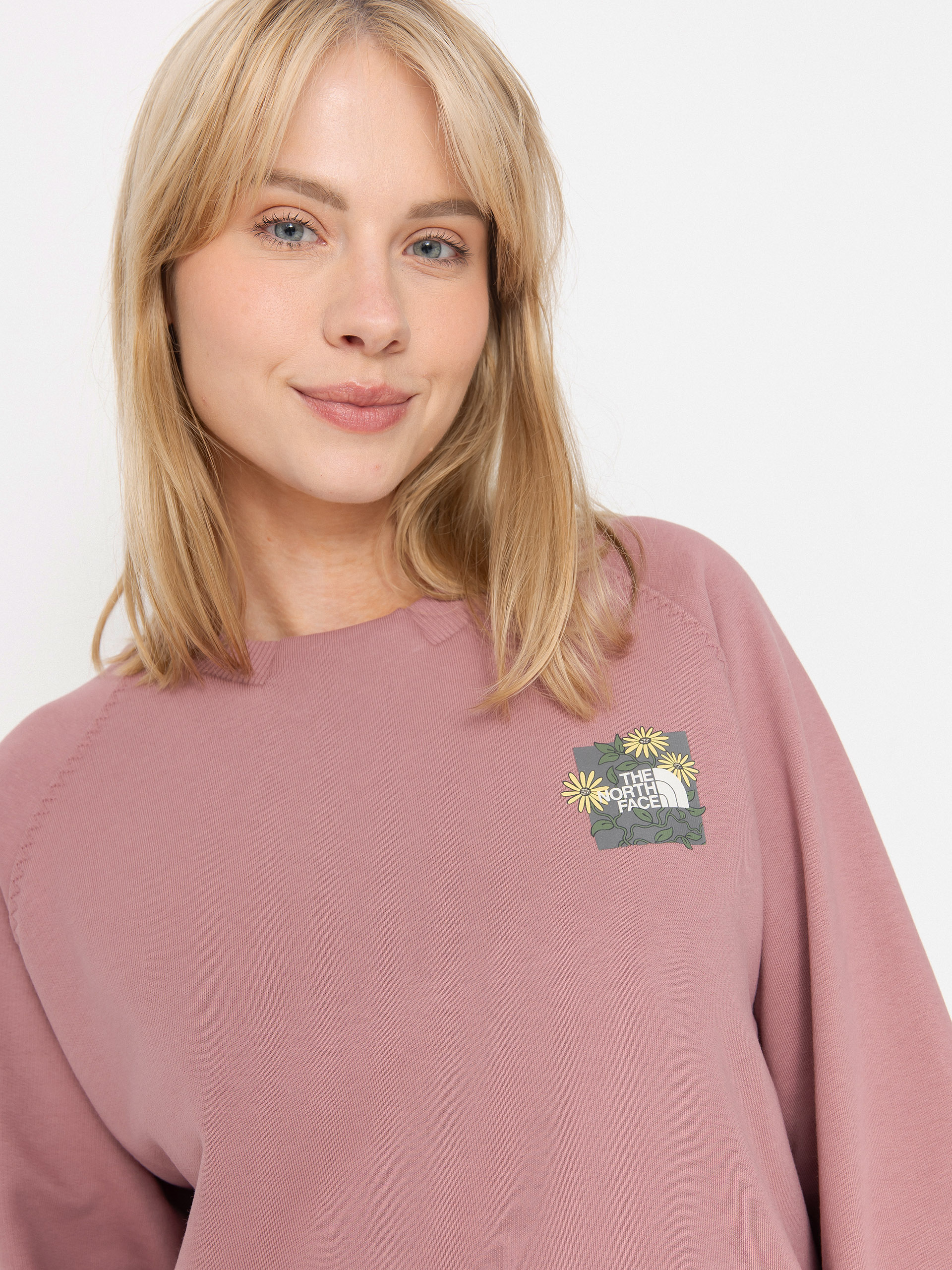 Mikina The North Face Connect Relaxed (nostalgia rose)