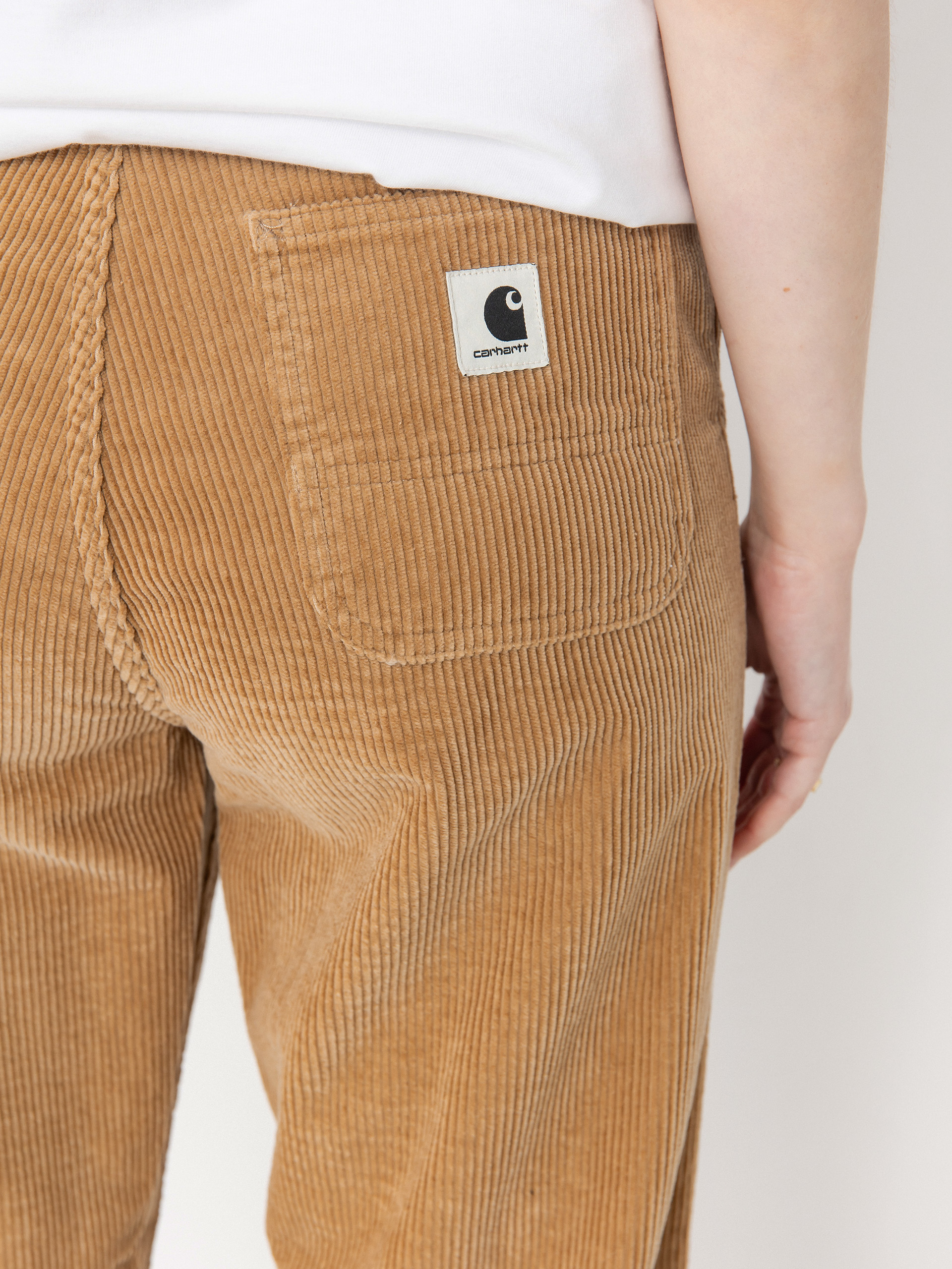 Kalhoty Carhartt WIP Simple Wmn (peanut)