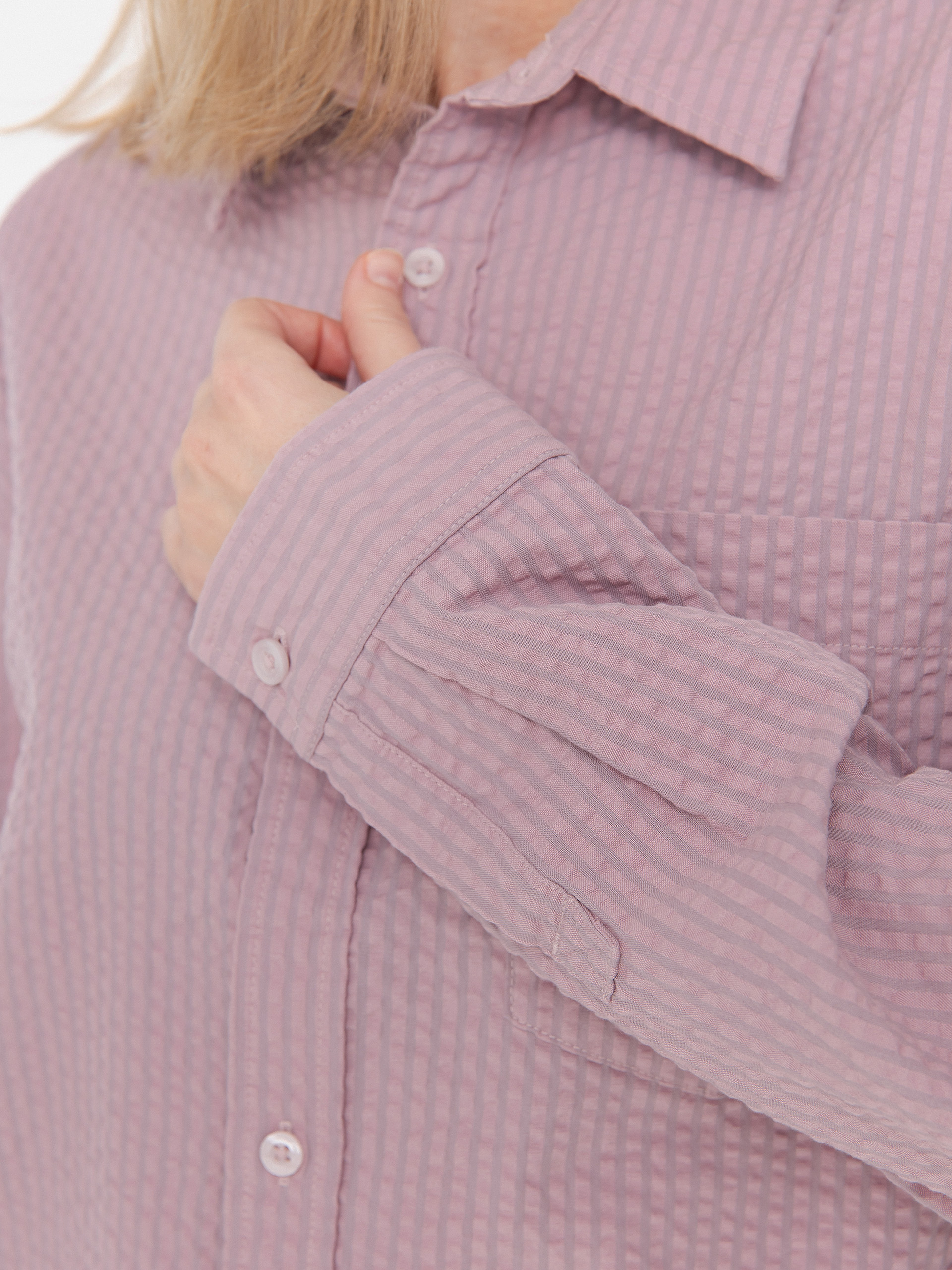 Košile Carhartt WIP Toland Wmn (toland stripe/pink fog)