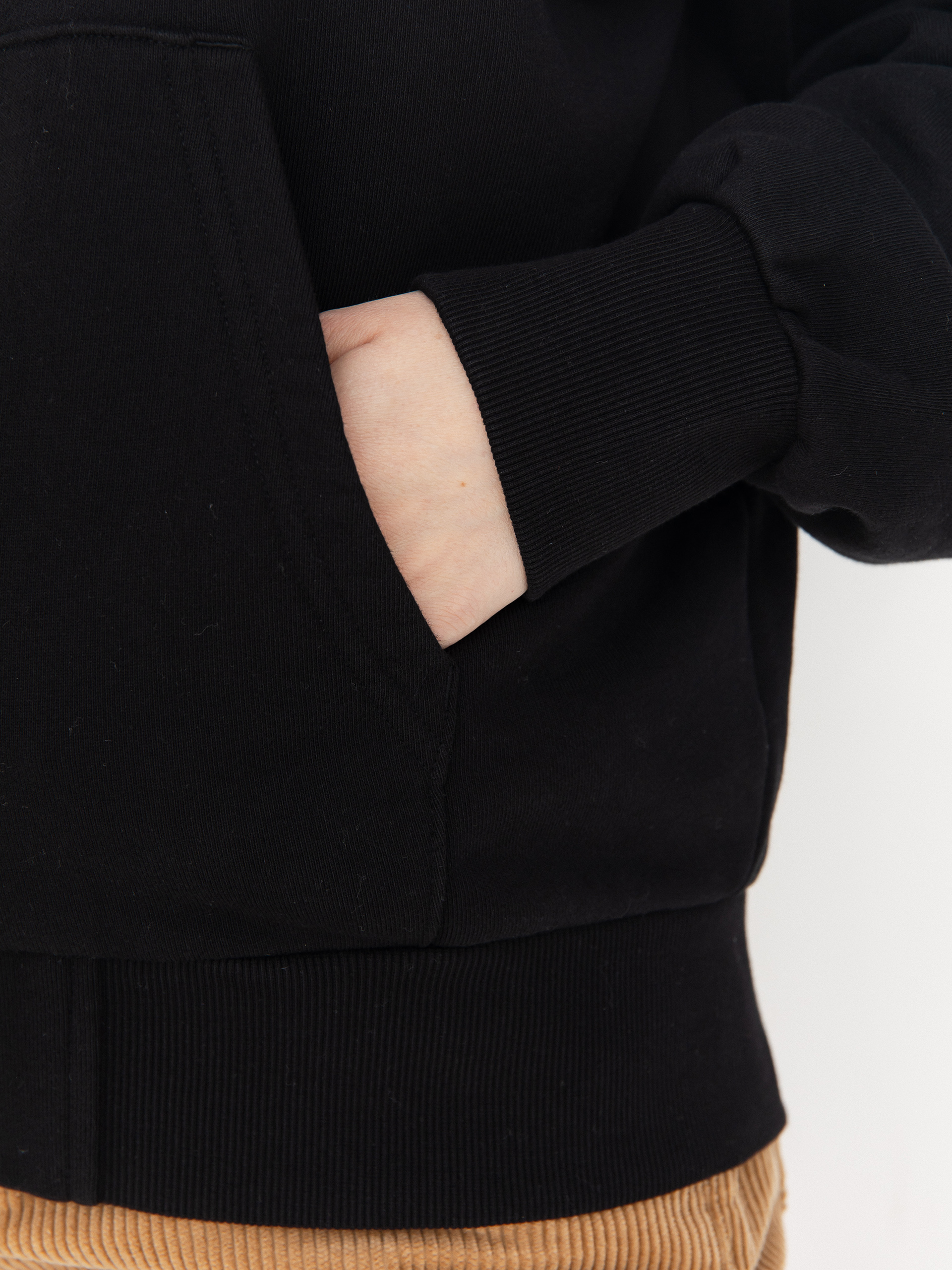 Mikina s kapucí Carhartt WIP Heart II Hartt ZHD Wmn (black)