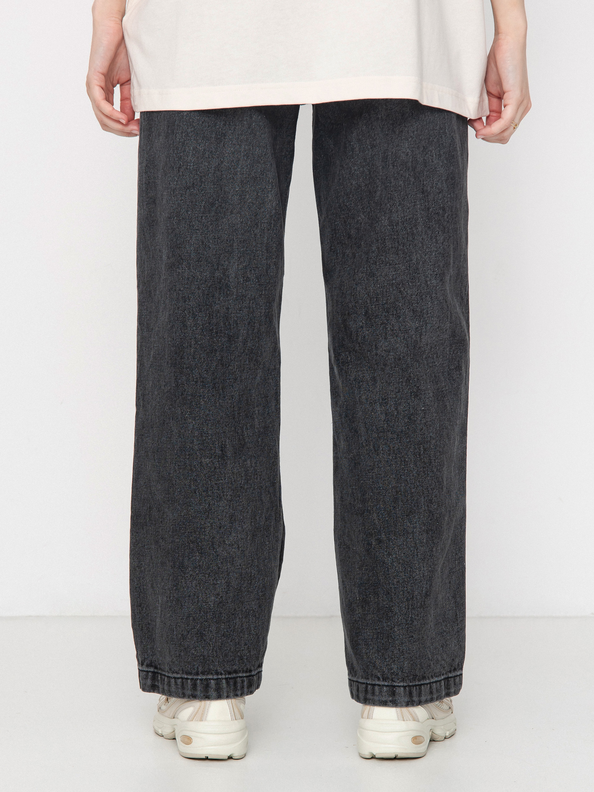 Kalhoty Santa Cruz Classic Baggy Jeans Wmn (black wash)