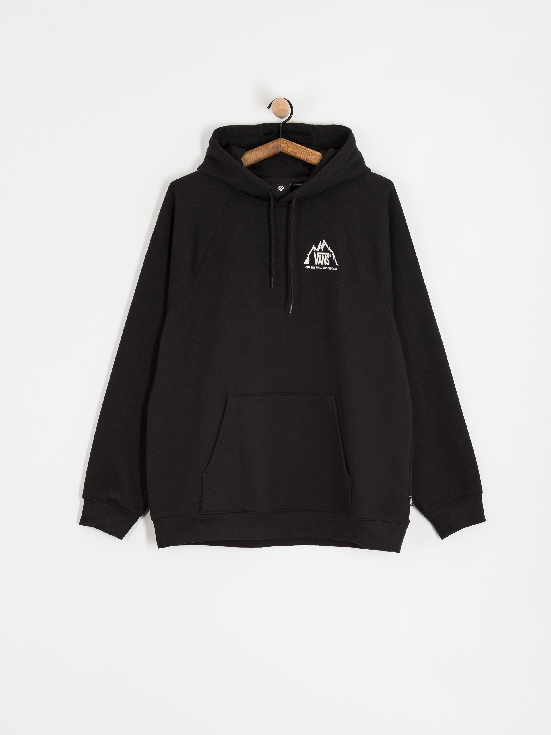 Mikina s kapucí Vans Mte Crestline Logo HD (black)