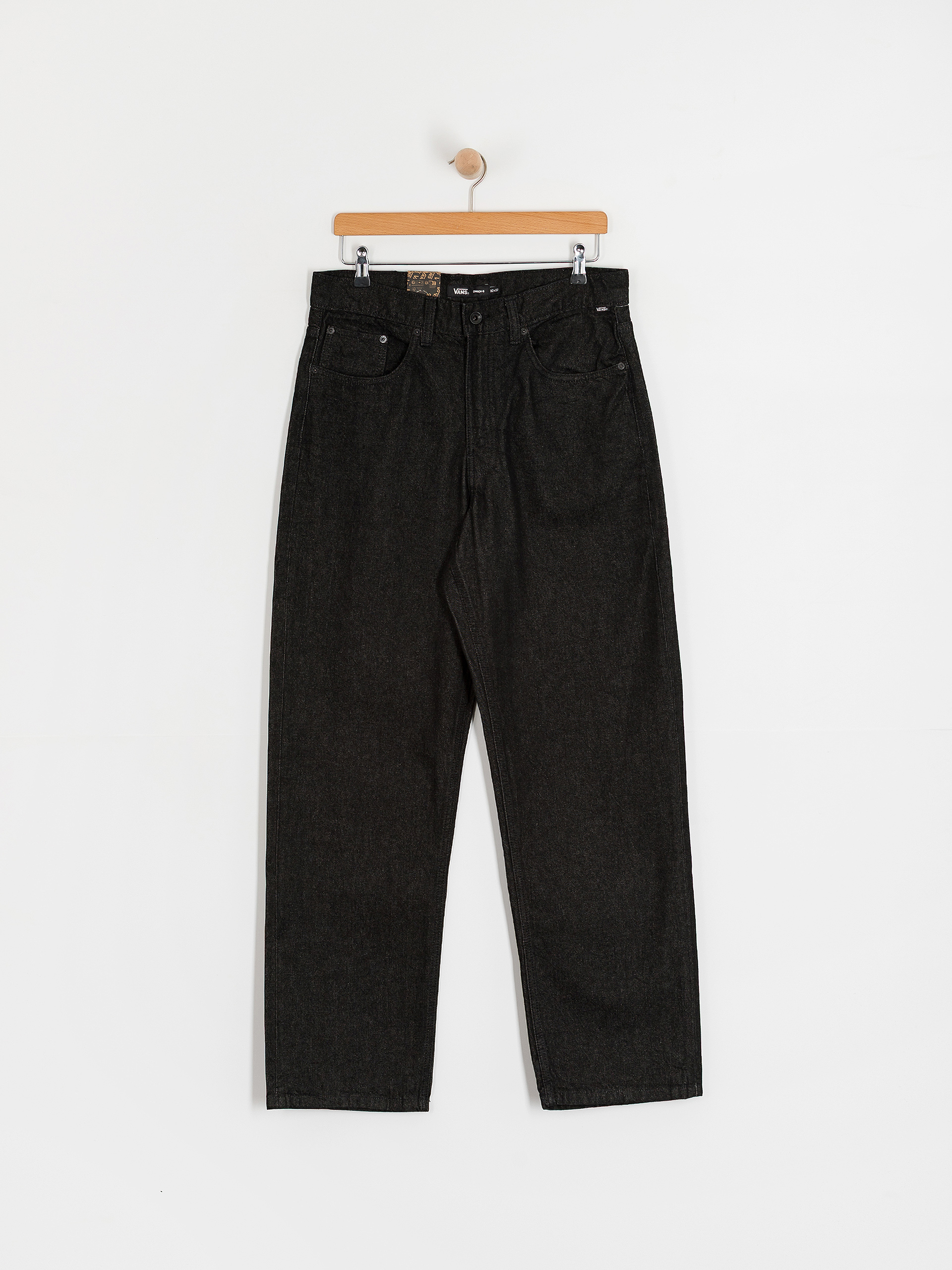 Kalhoty Vans Check 5 Loose Denim (black rinse)