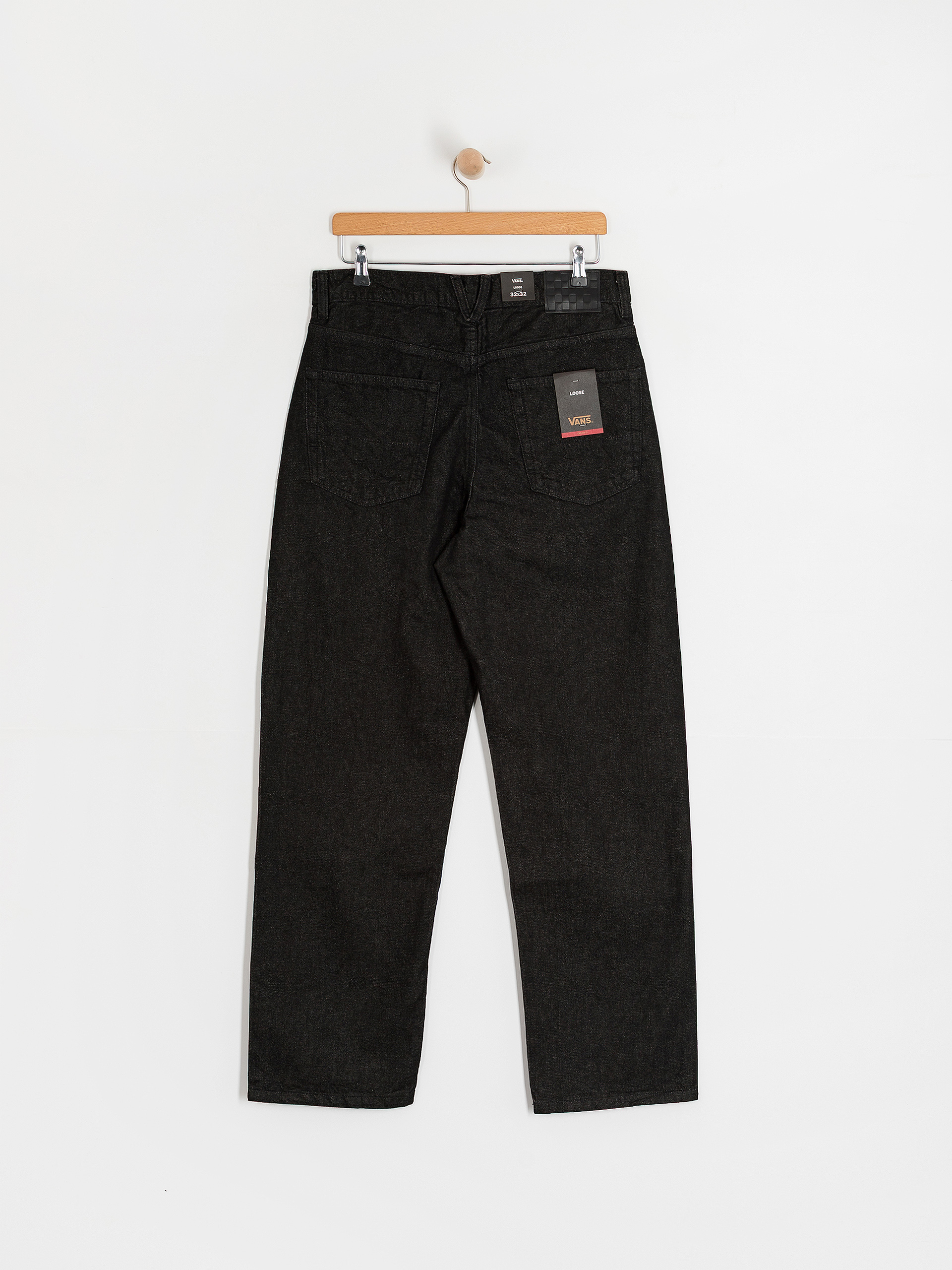 Kalhoty Vans Check 5 Loose Denim (black rinse)