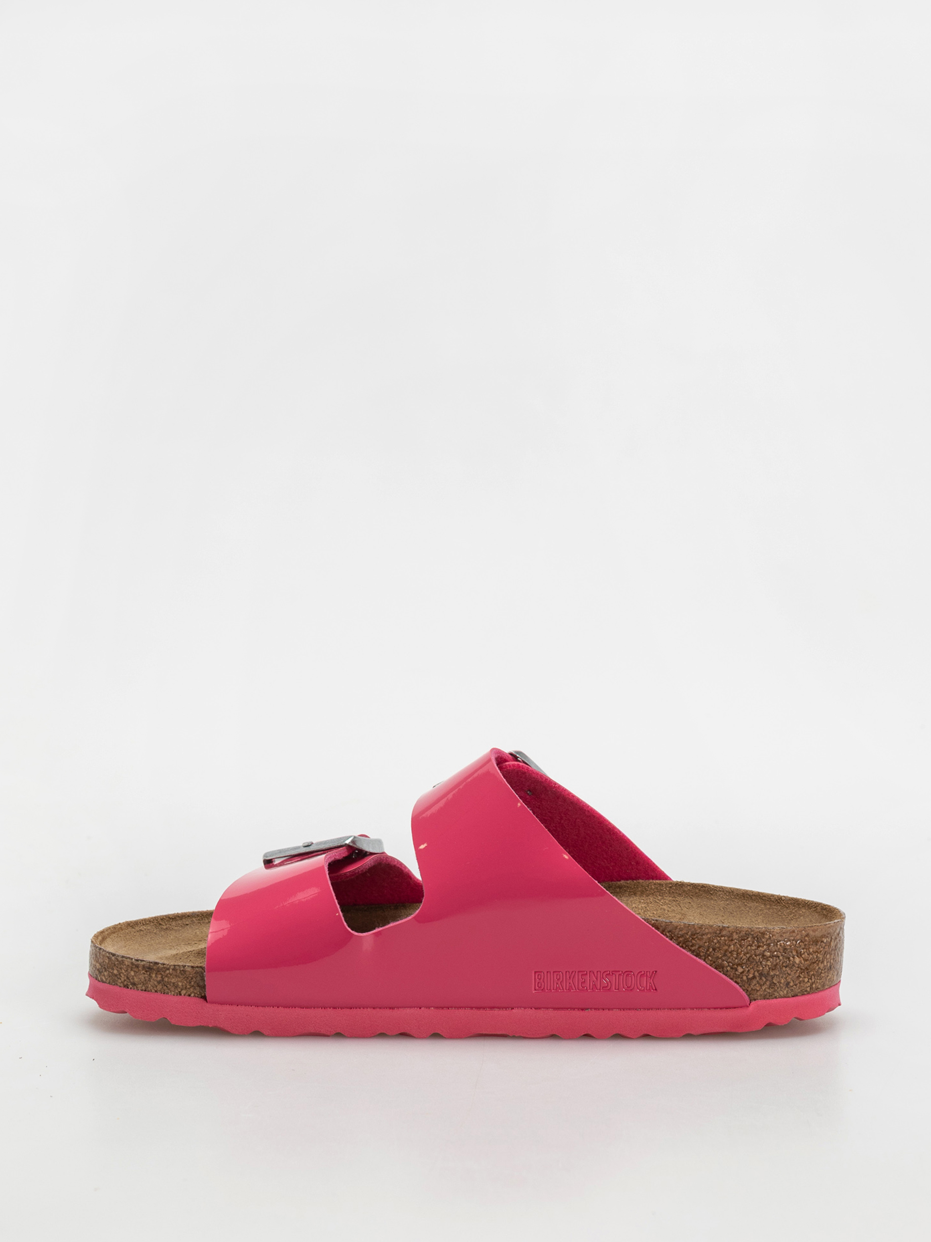 Plážovky Birkenstock Arizona Briko Flor Narrow Wmn (patent fuchsia tulip)