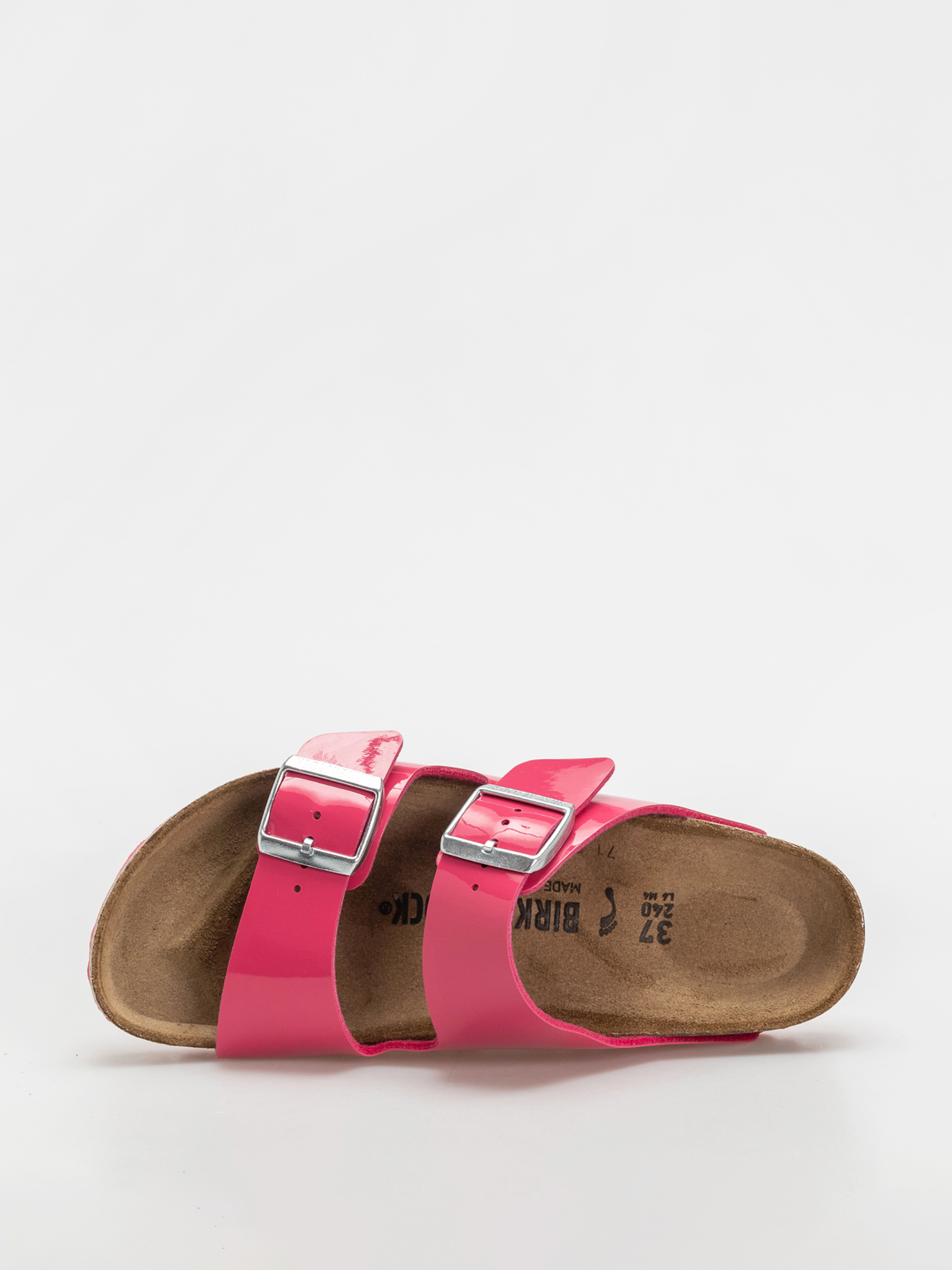 Plážovky Birkenstock Arizona Briko Flor Narrow Wmn (patent fuchsia tulip)