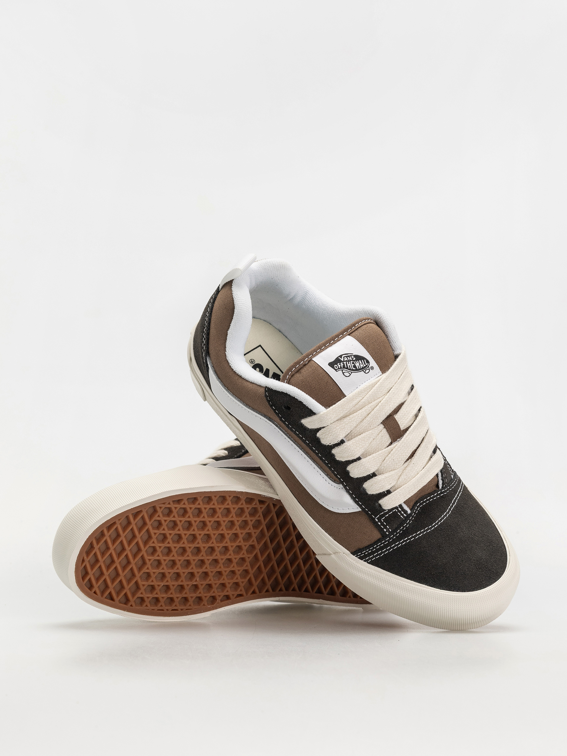 Boty Vans Knu Skool (color blocking brown/brown)