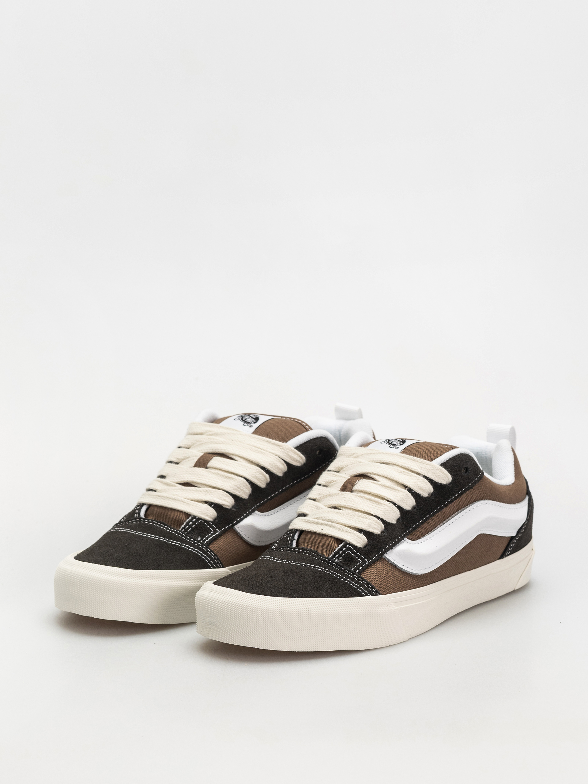 Boty Vans Knu Skool (color blocking brown/brown)