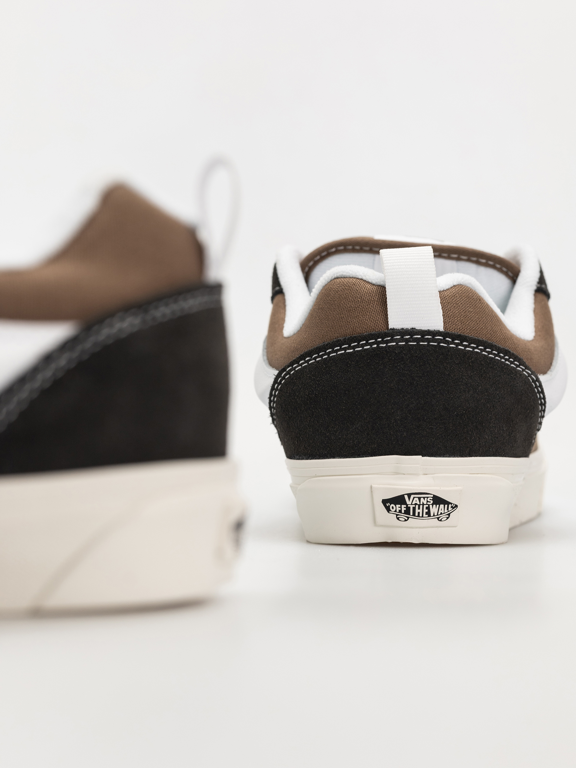 Boty Vans Knu Skool (color blocking brown/brown)