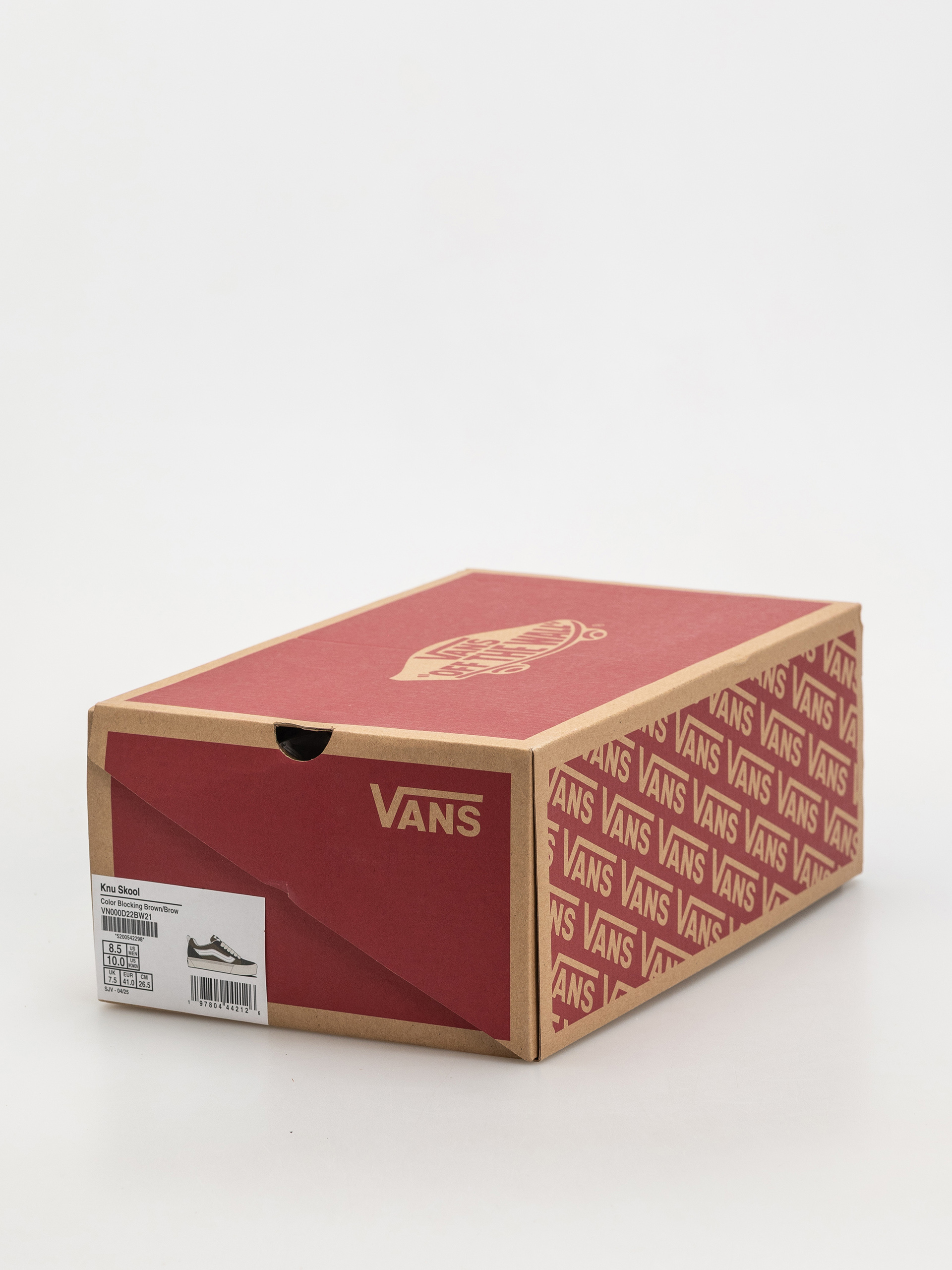 Boty Vans Knu Skool (color blocking brown/brown)