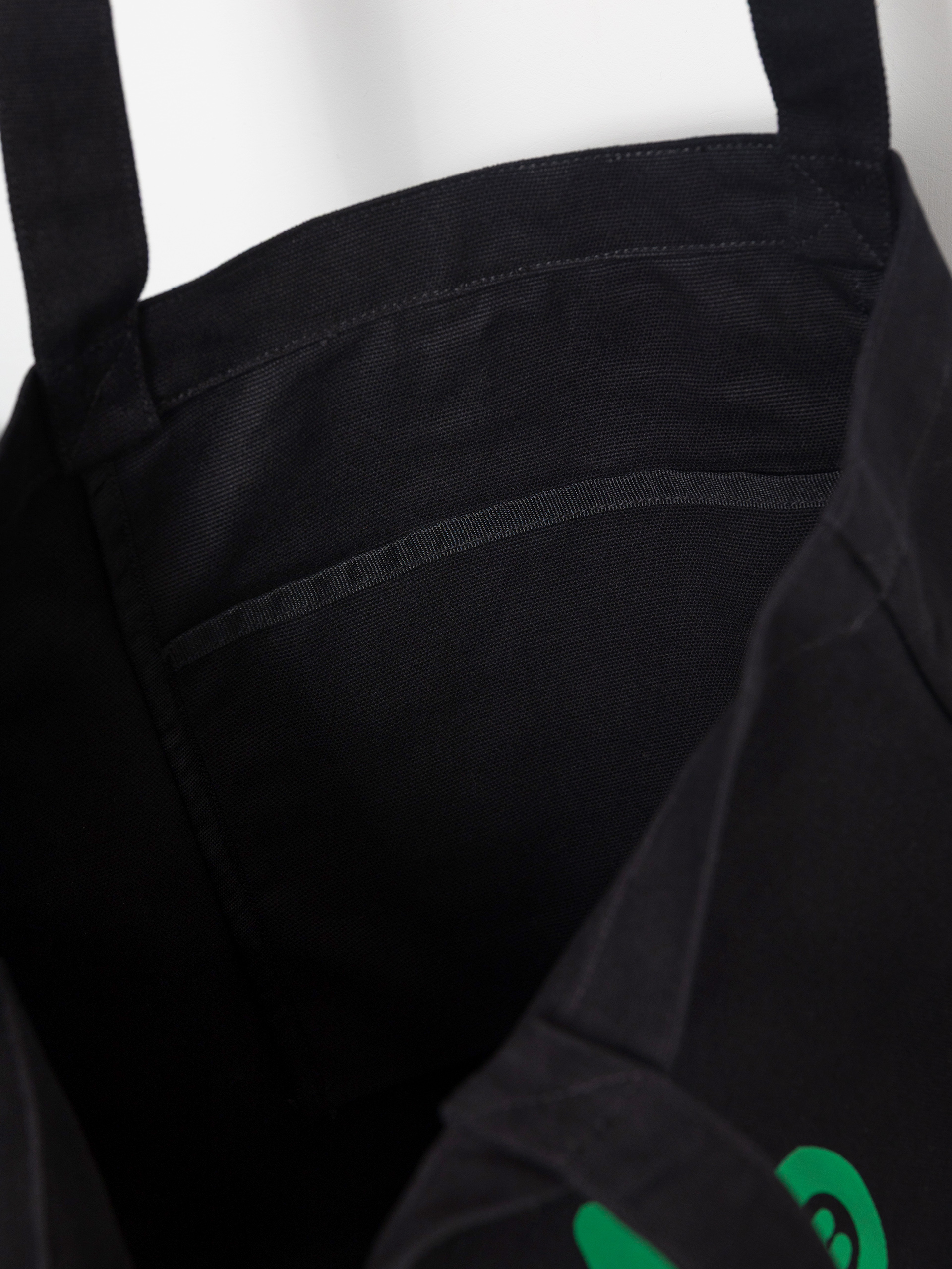 Kabelka Carhartt WIP Canvas Graphic Tote (pronto print/black)