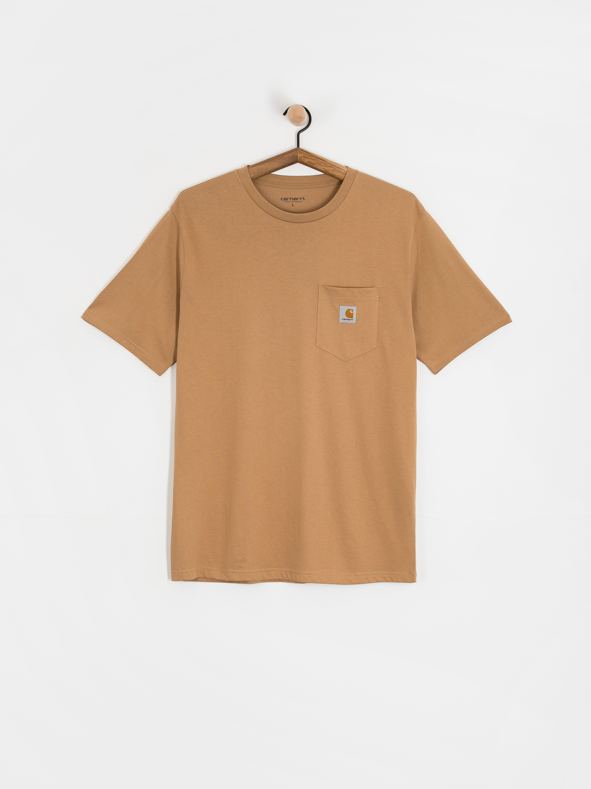 Tričko Carhartt WIP Pocket (peanut)