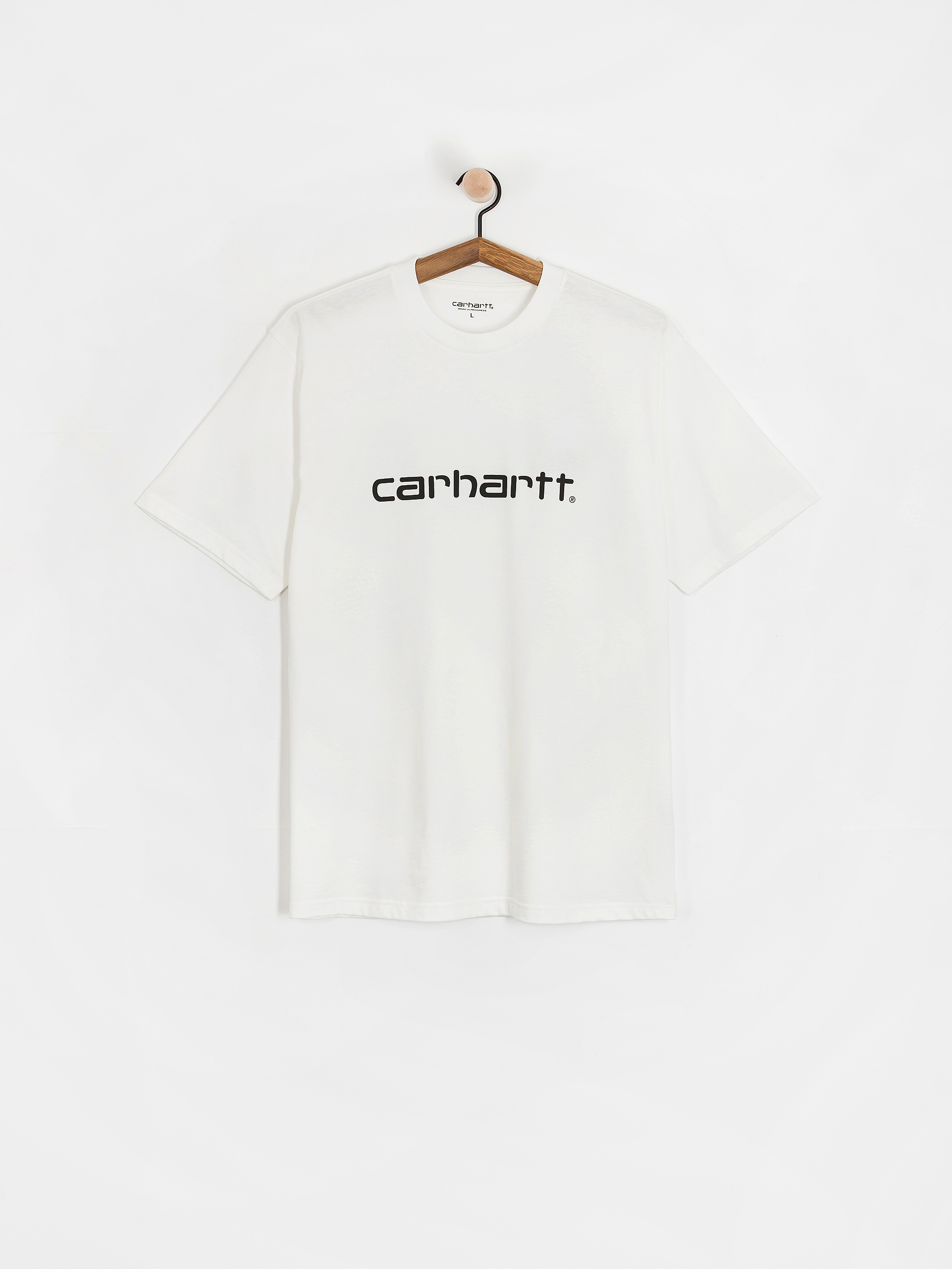 Tričko Carhartt WIP Script (white/black)
