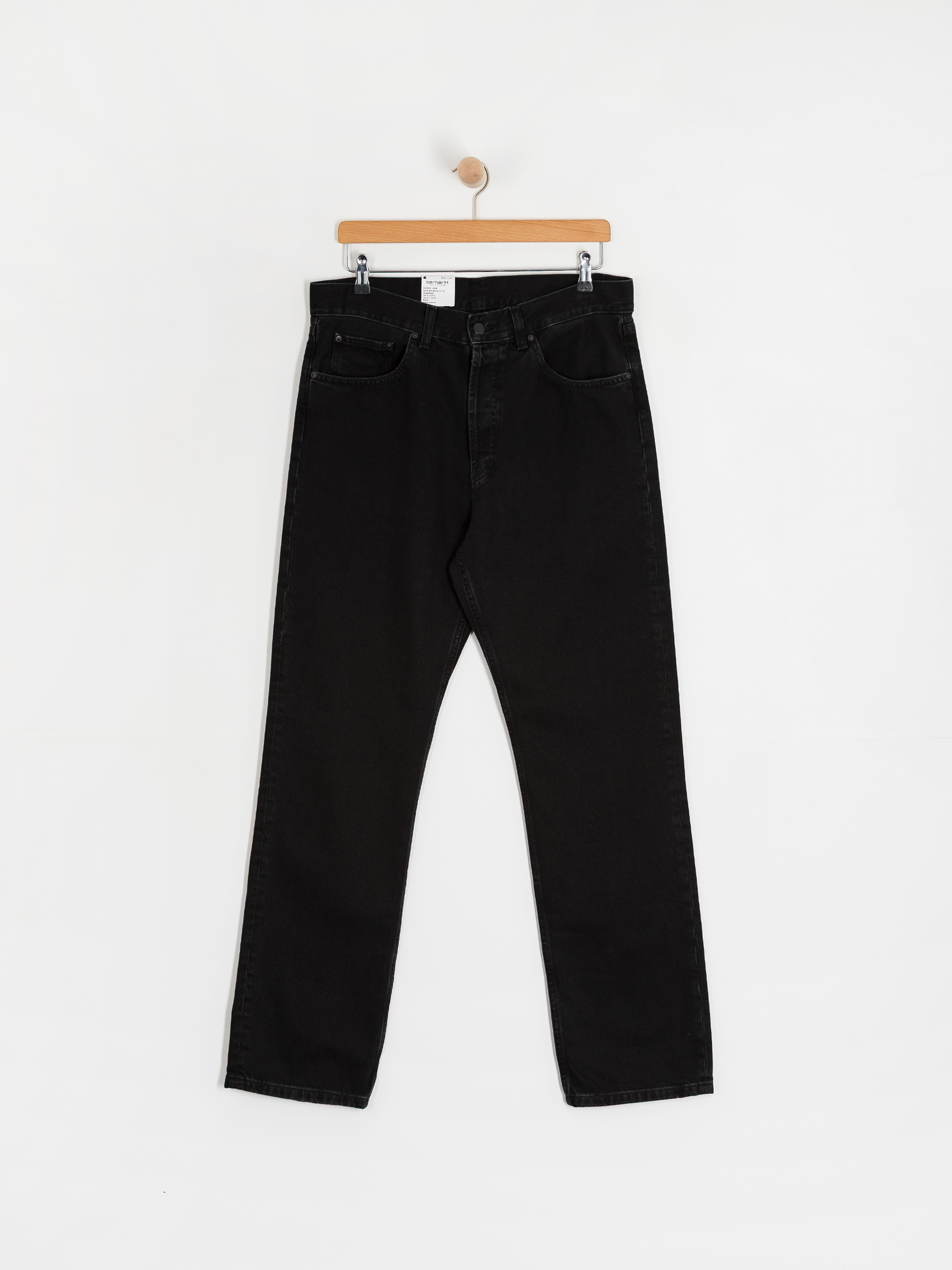Kalhoty Carhartt WIP Nolan (black/stone washed)