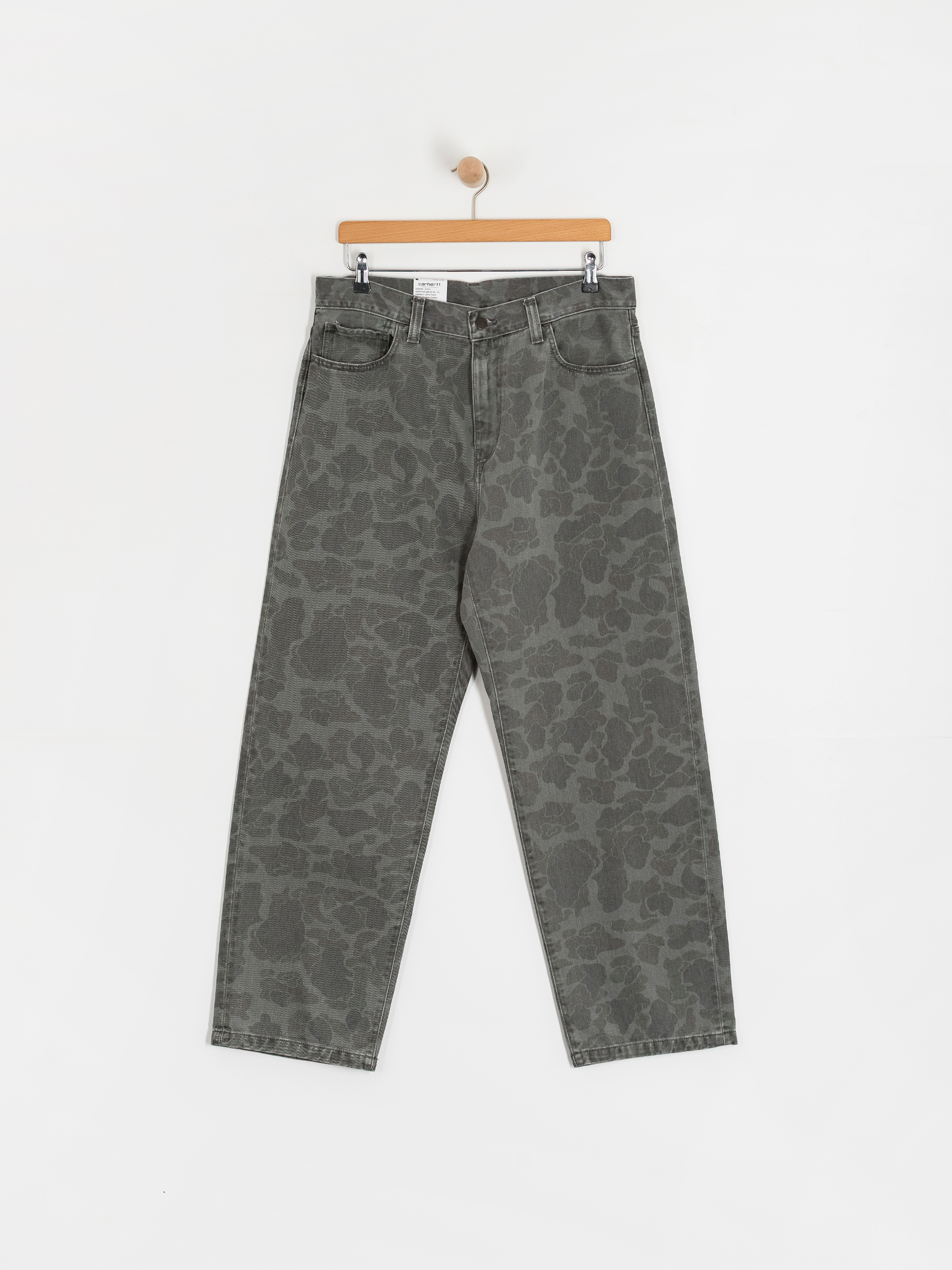 Kalhoty Carhartt WIP Duck Landon (camo duck/black/heavy bleached)