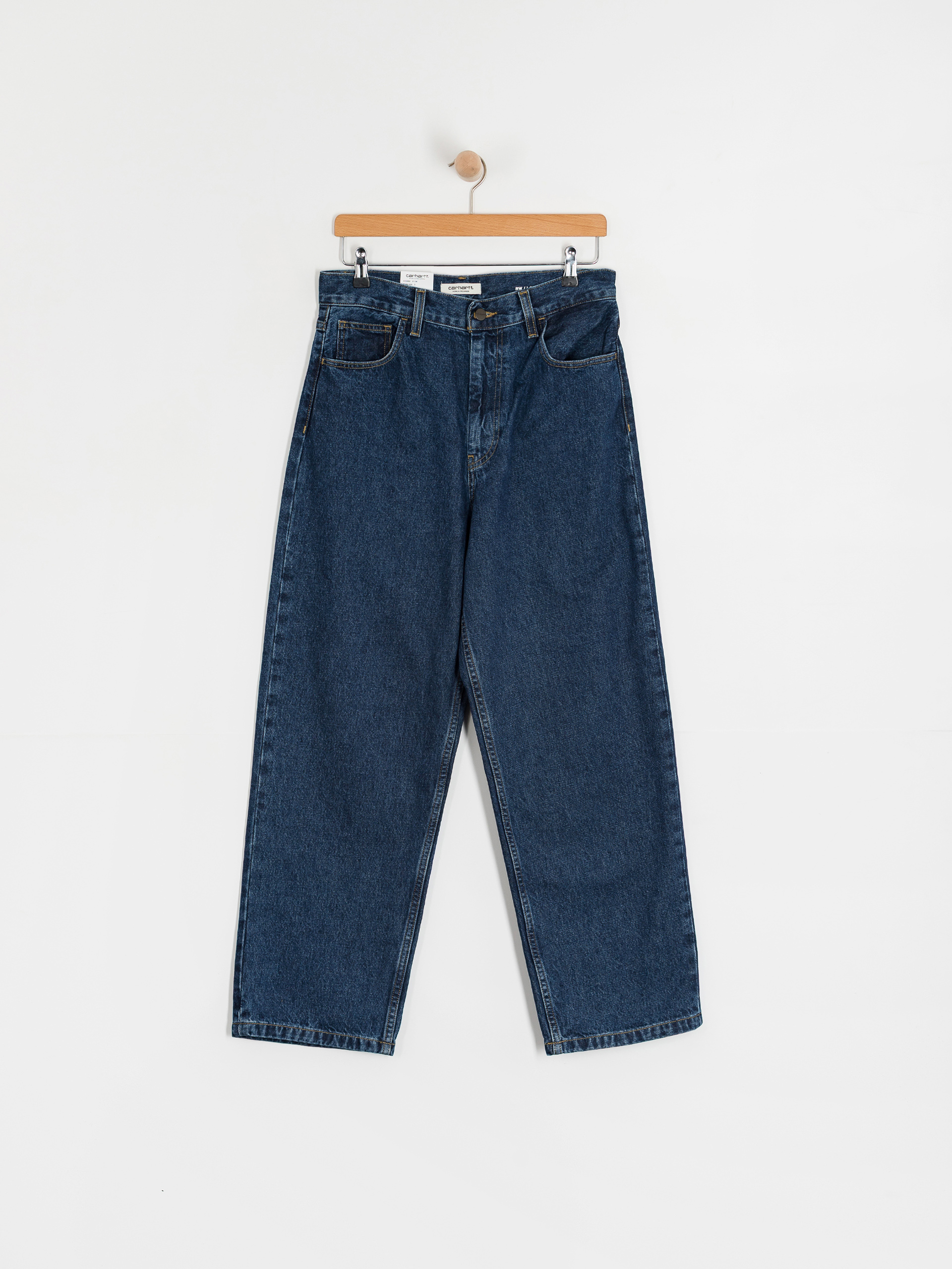 Kalhoty Carhartt WIP Brandon Wmn (blue/stone washed)