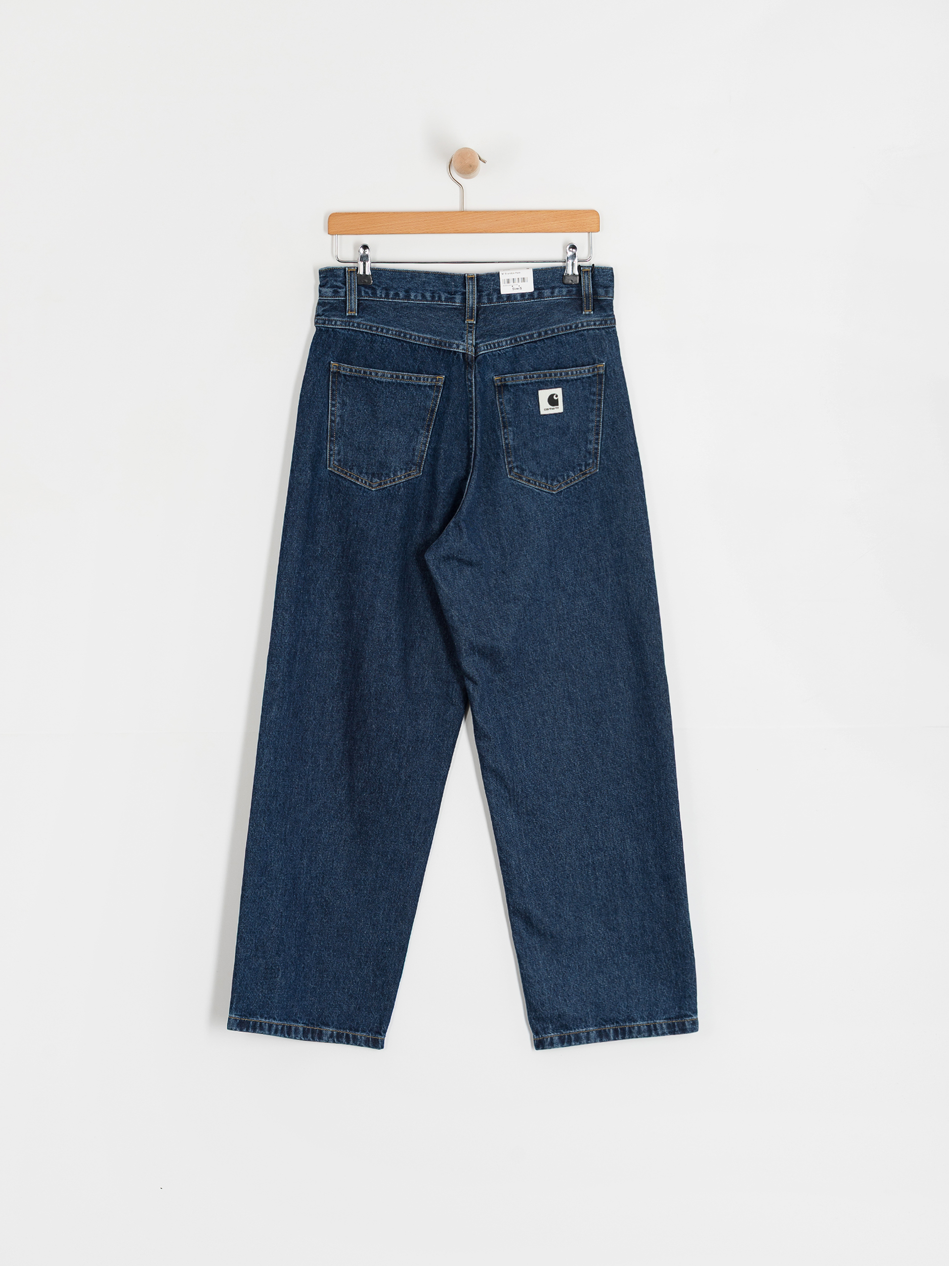 Kalhoty Carhartt WIP Brandon Wmn (blue/stone washed)