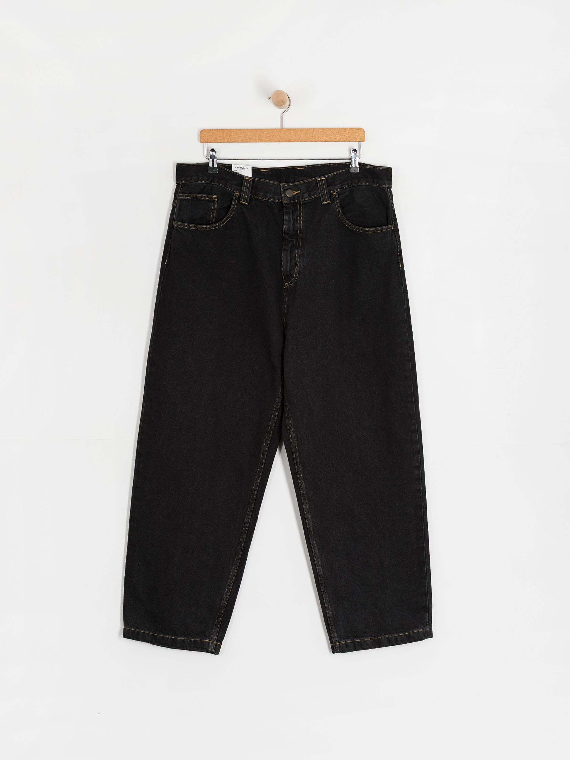 Kalhoty Carhartt WIP Brandon (black/stone washed)