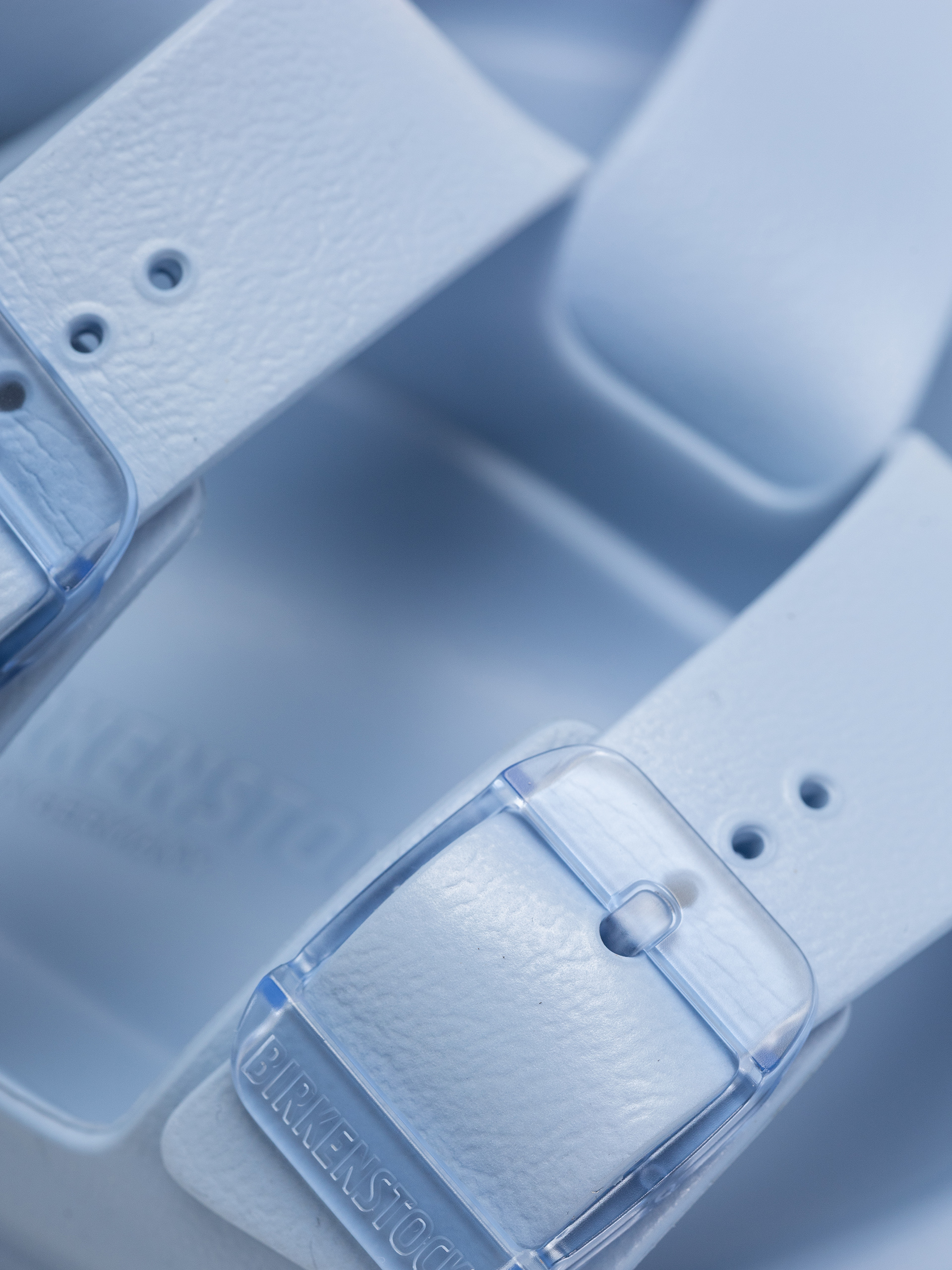 Plážovky Birkenstock Arizona Stealth Buckle EVA Narrow Wmn (dusty blue)