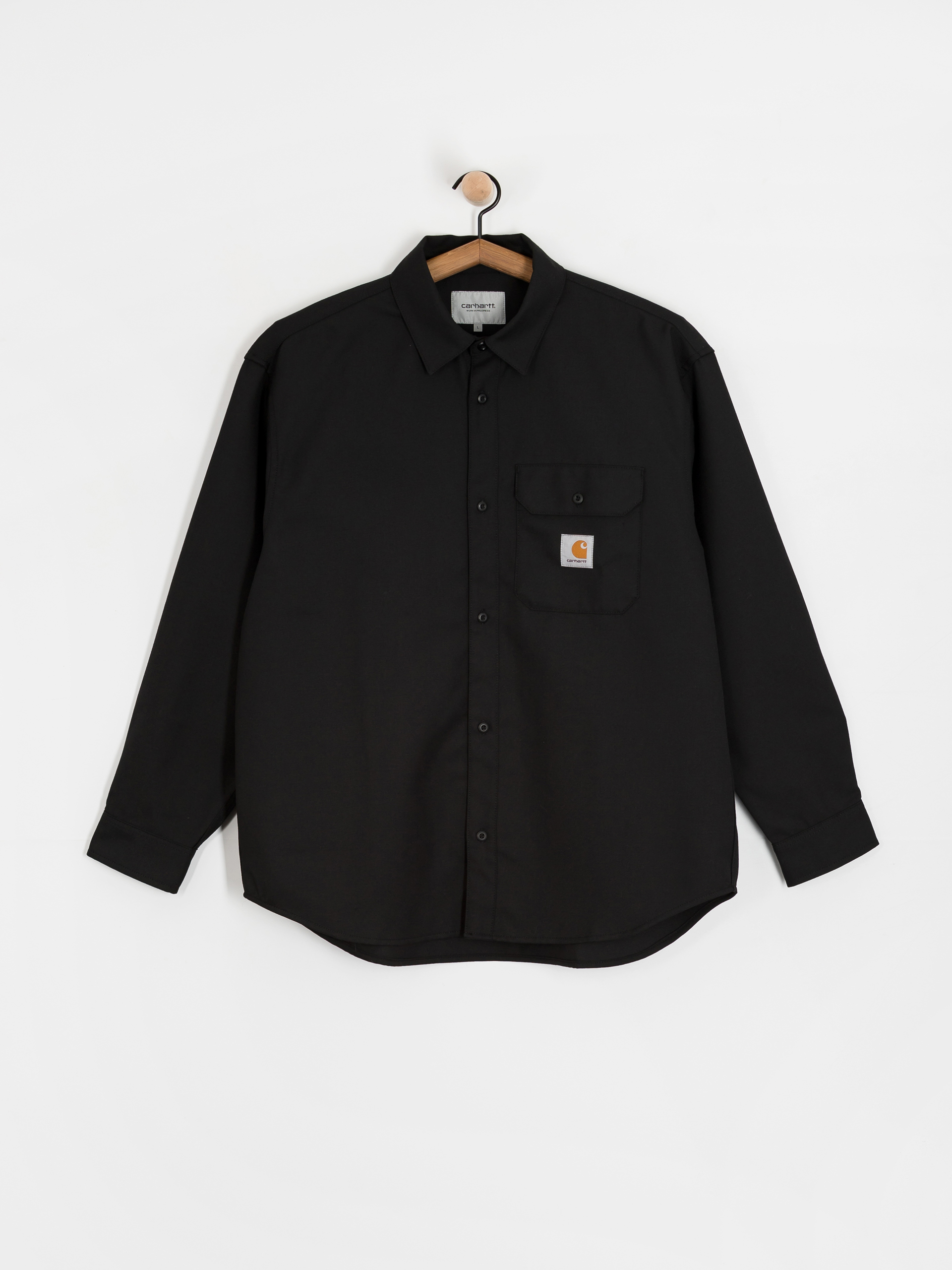 Košile Carhartt WIP Ray (black/rigid)