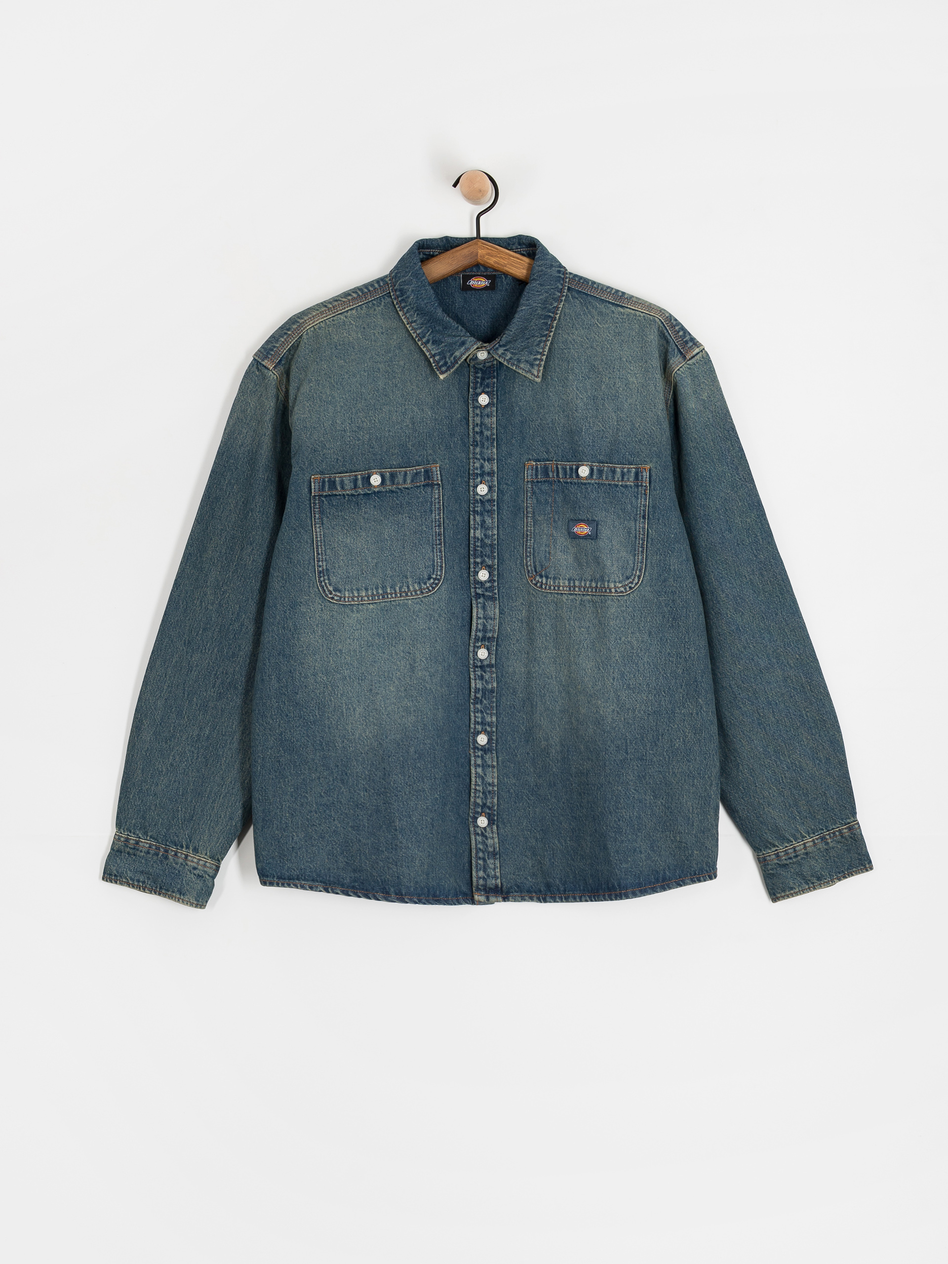 Košile Dickies Mechanic (khaki tinted blue)