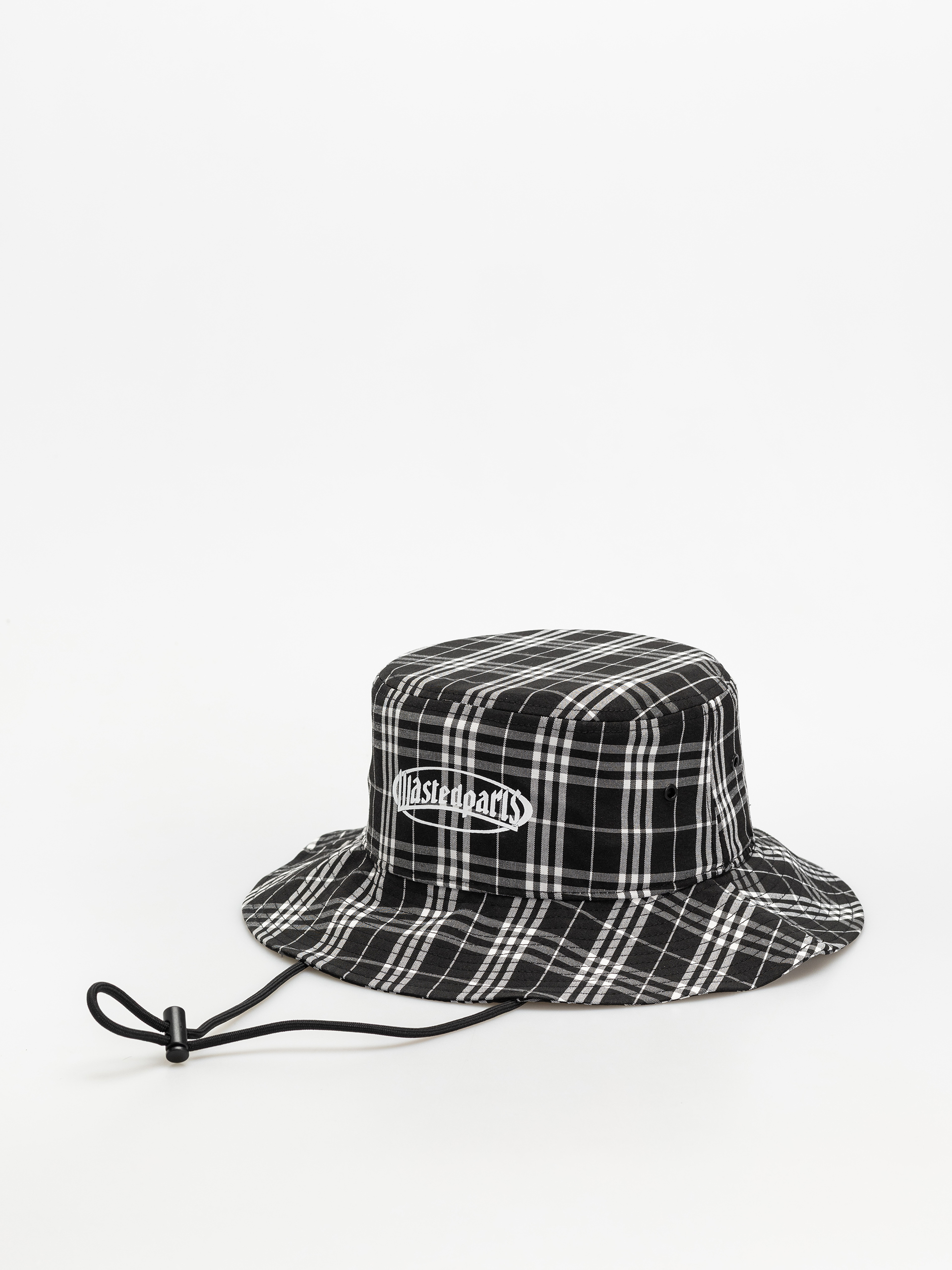 Kšiltovka  Wasted Paris Yard Tartan Safari Hat (black/white)