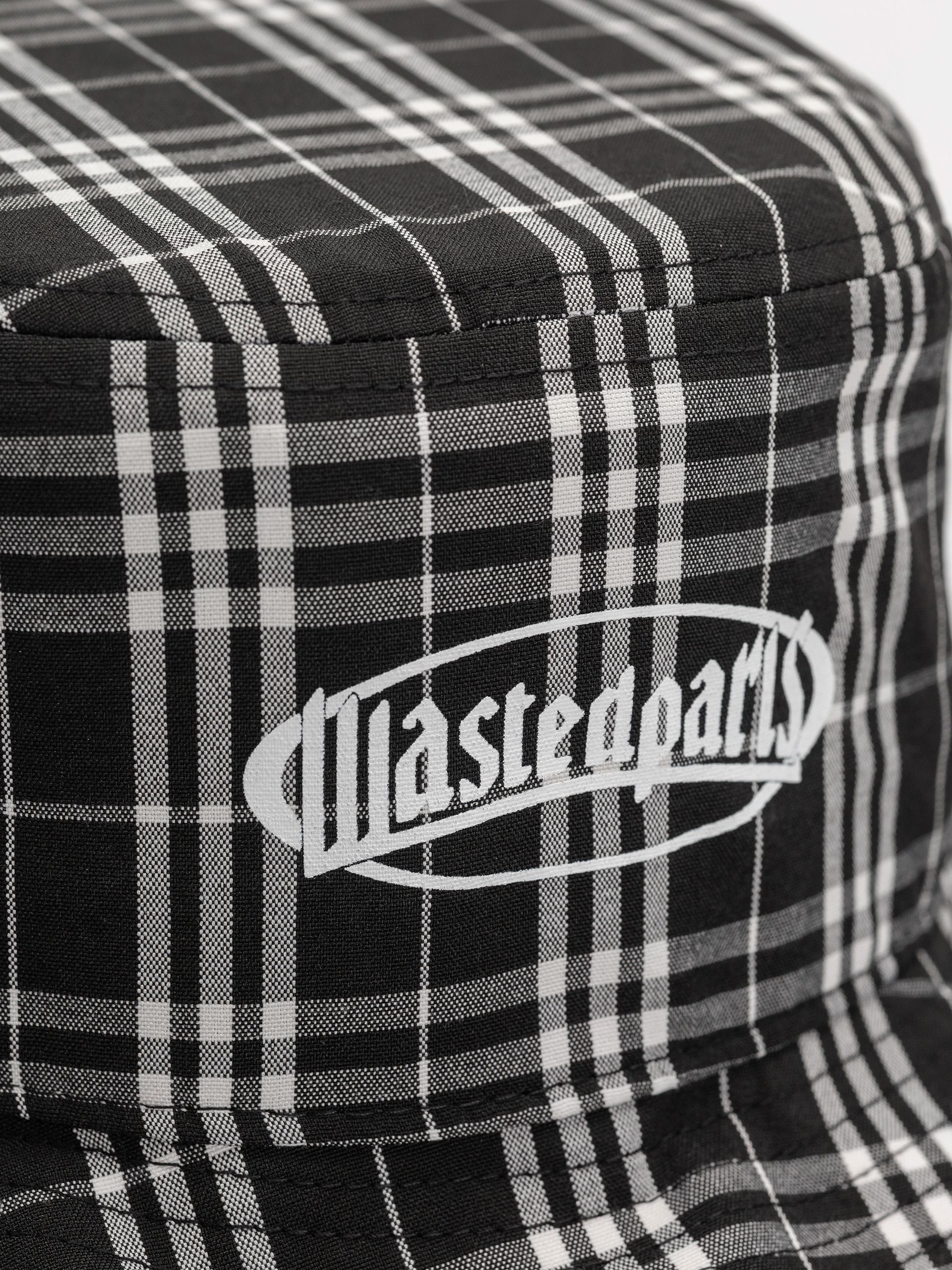 Kšiltovka  Wasted Paris Yard Tartan Safari Hat (black/white)