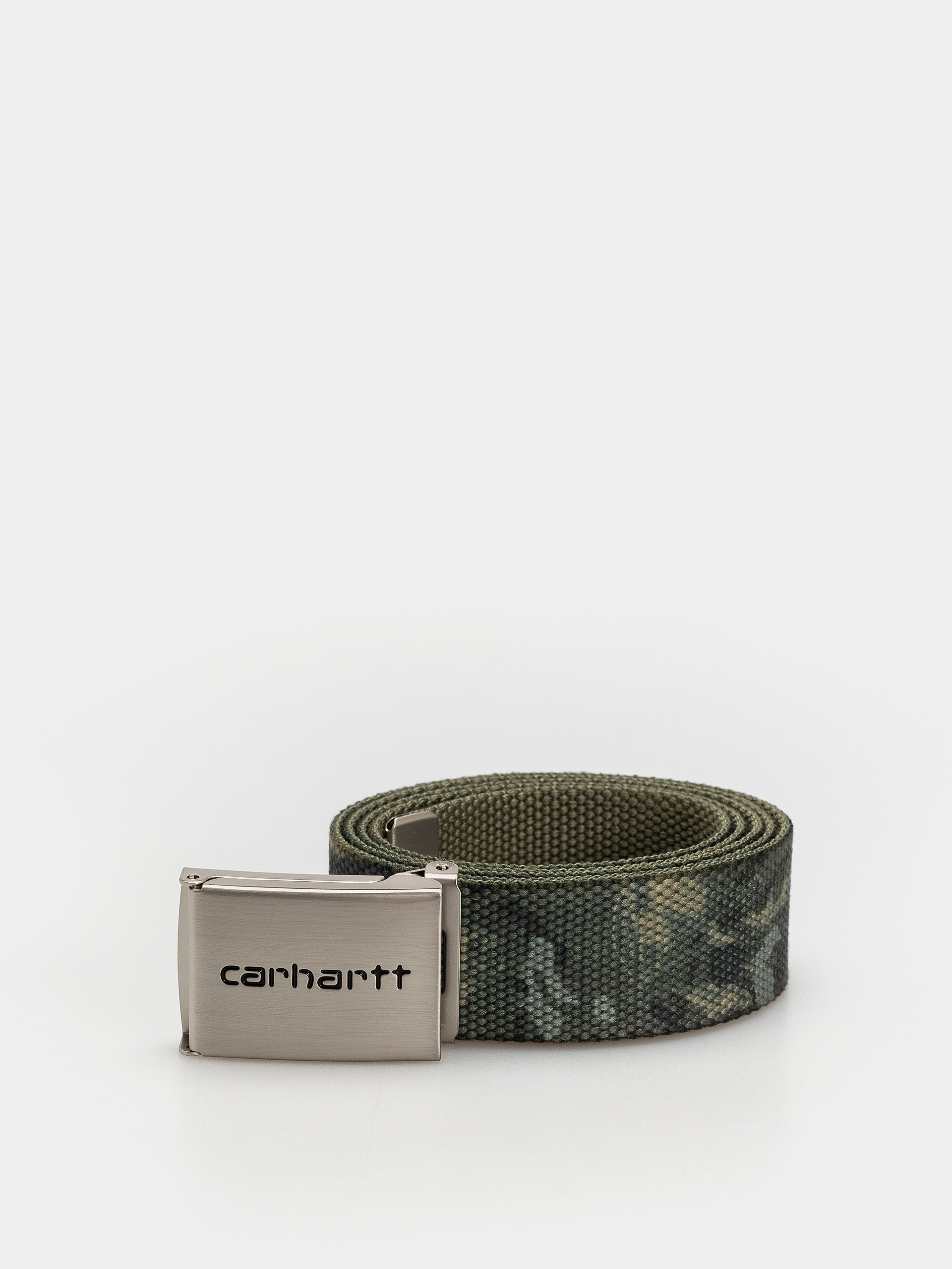 Pásek Carhartt WIP Clip Chrome (camo combi/green)