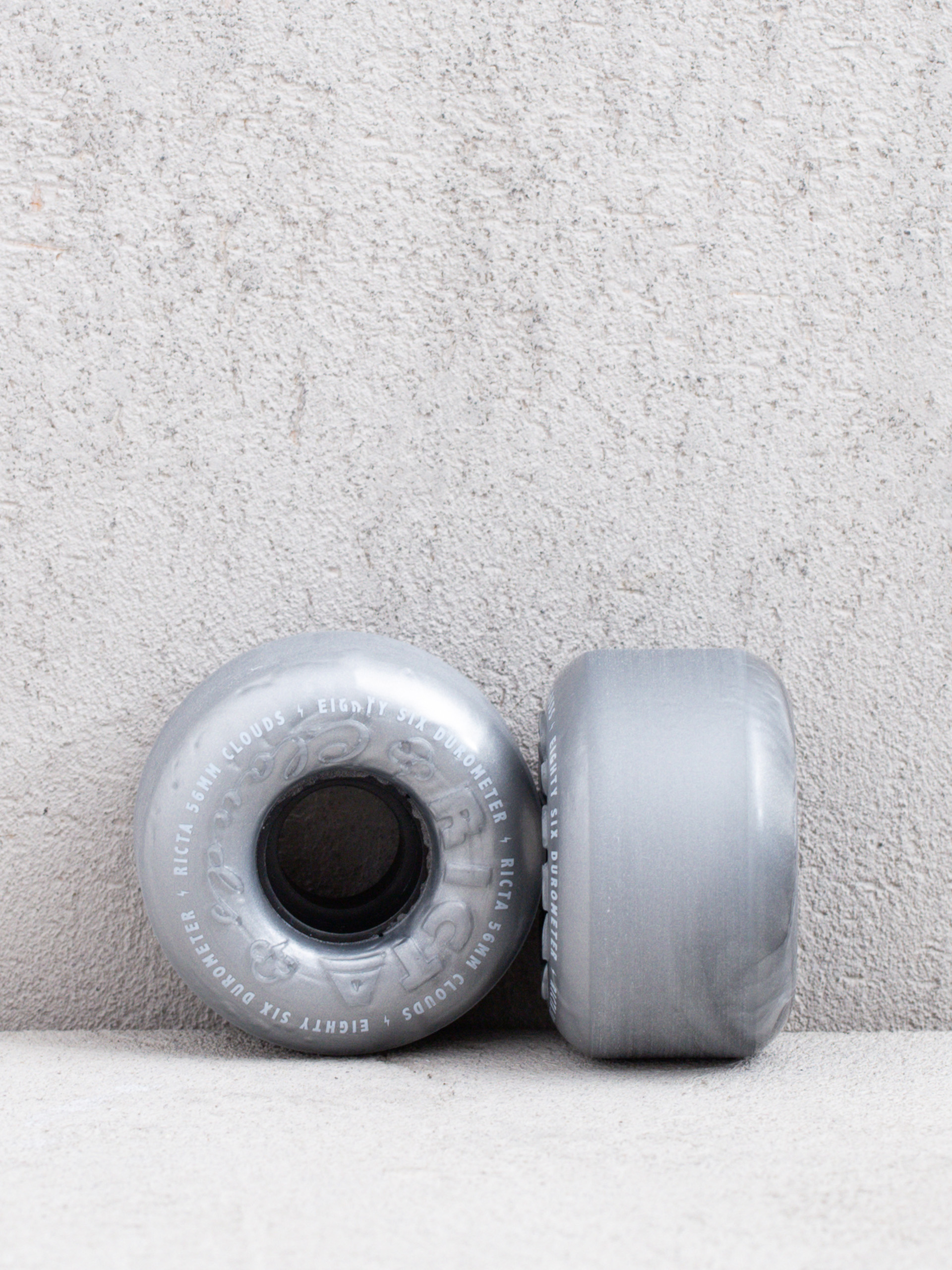 Kolečka Ricta Clouds Metallic 86A (silver)