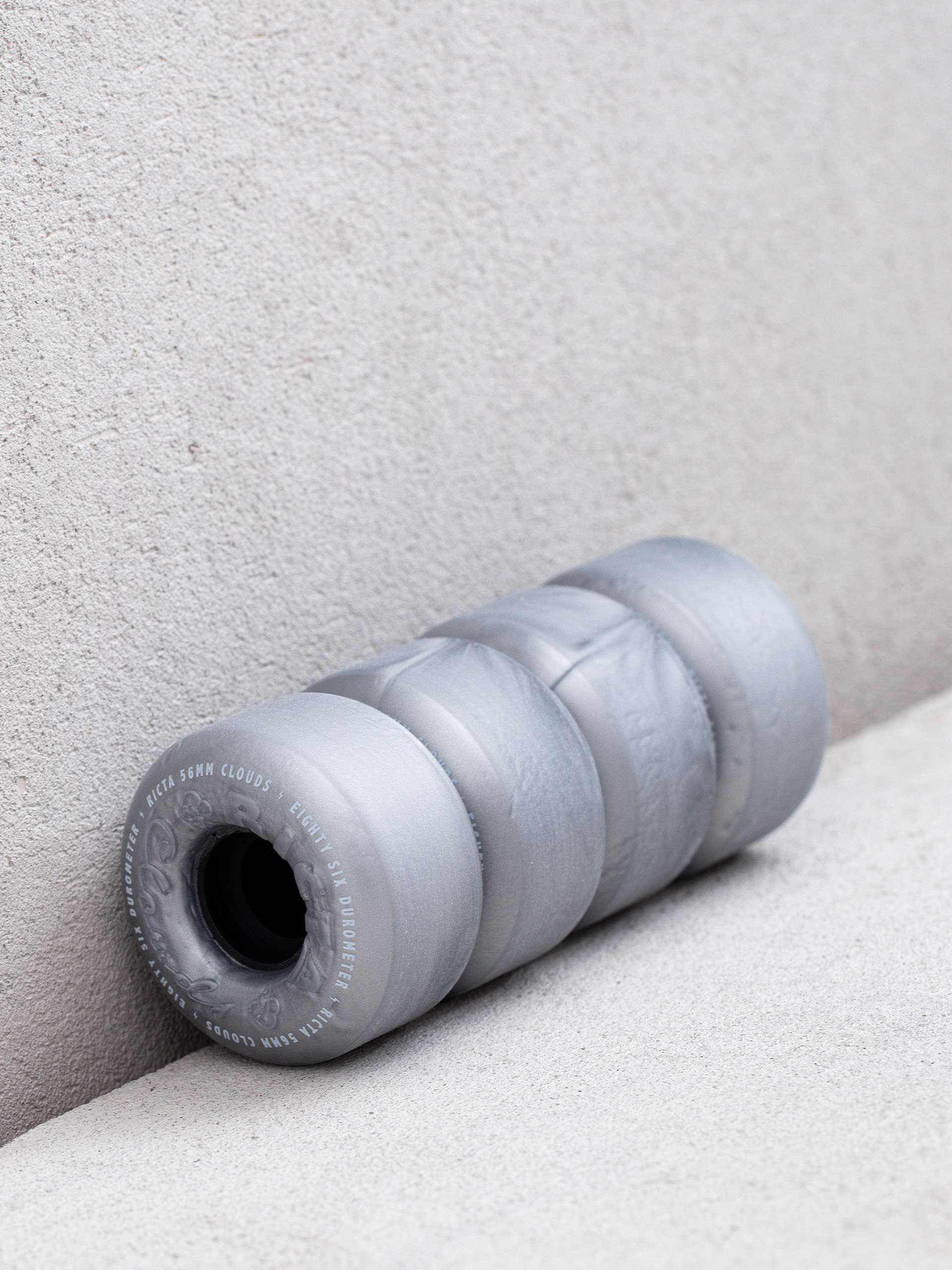 Kolečka Ricta Clouds Metallic 86A (silver)