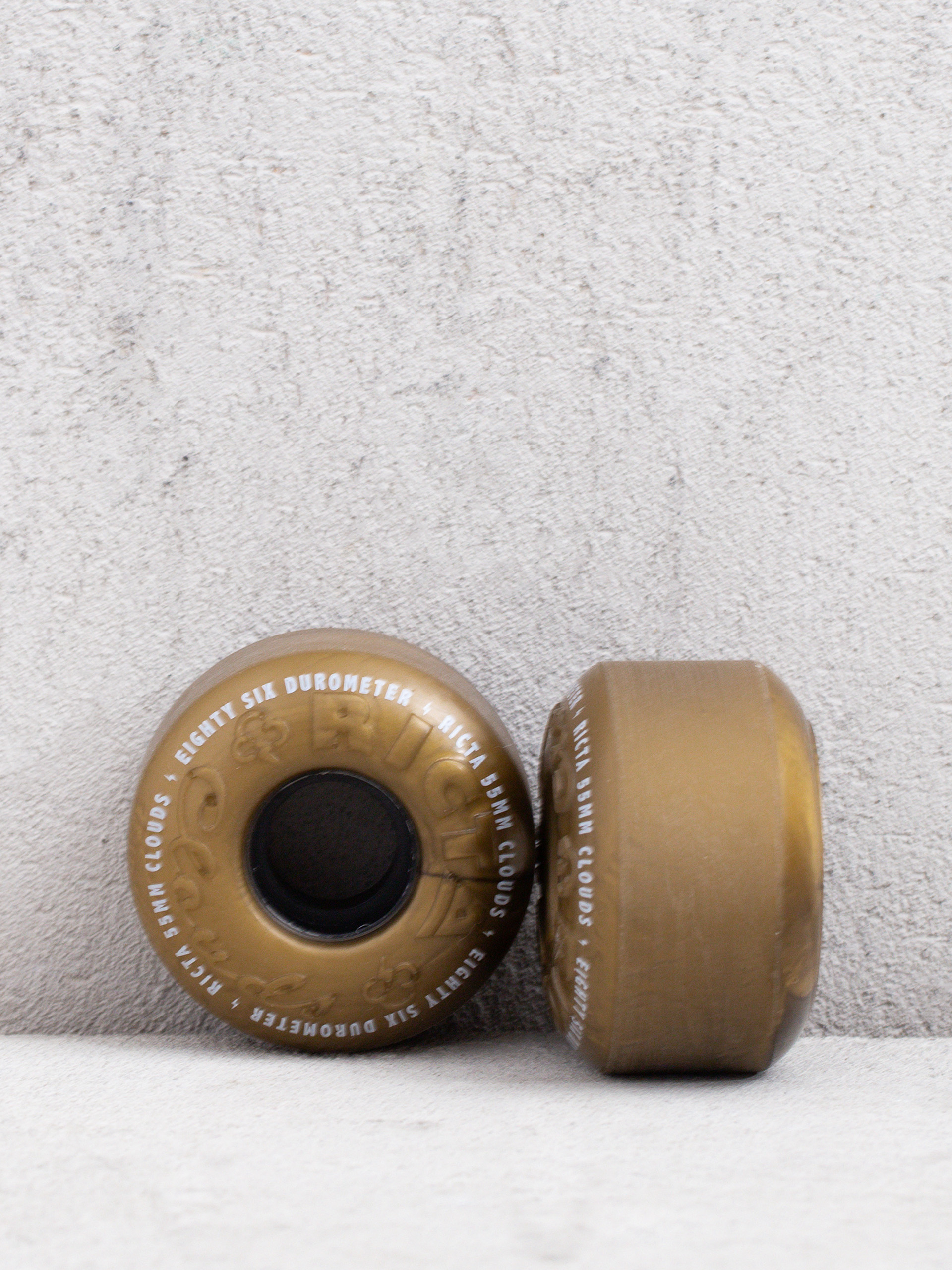 Koleu010dka Ricta Clouds Metallic 86A (gold)