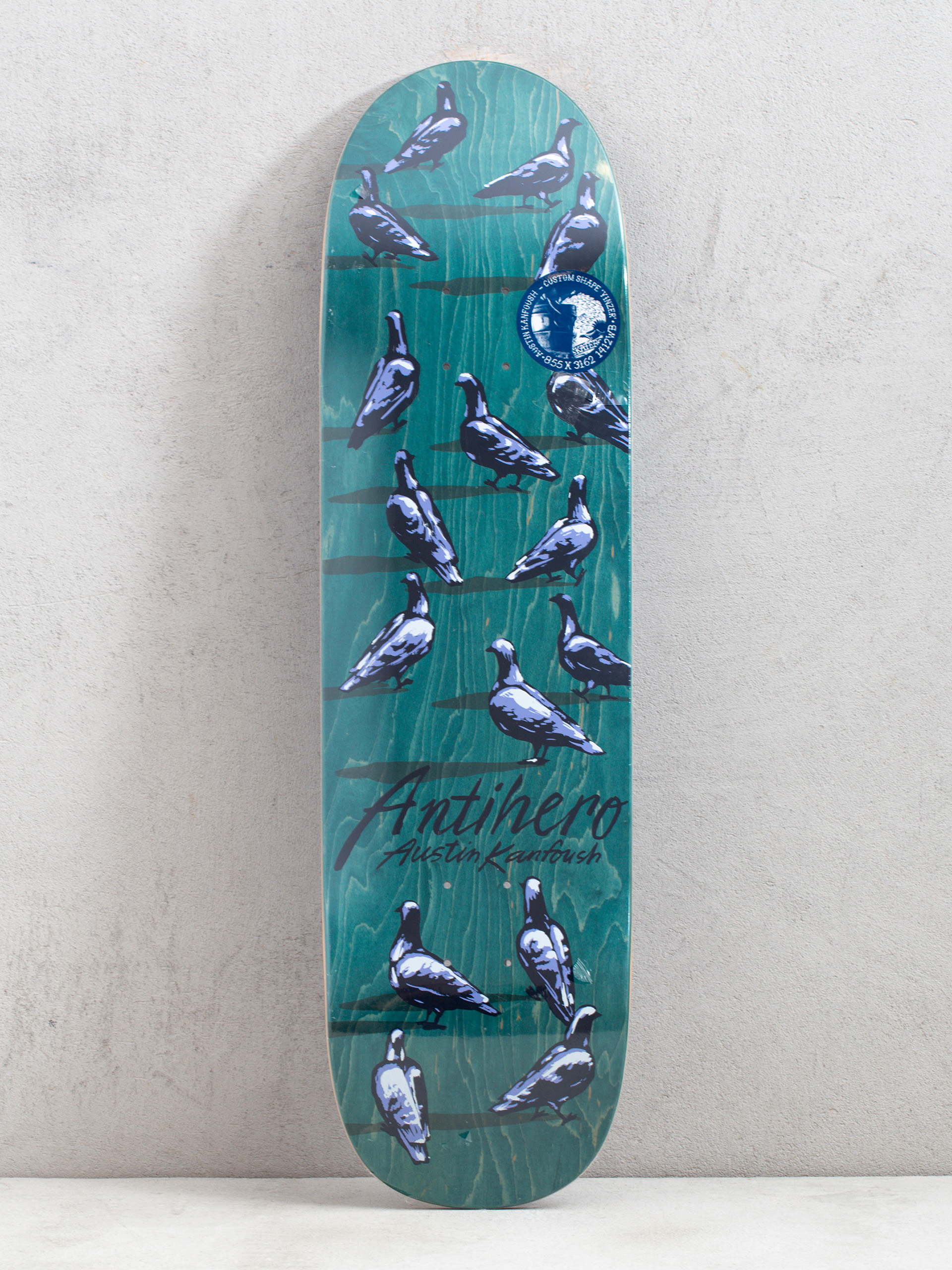 Deska Antihero Kanfoush Down Pigeon Custom (green)