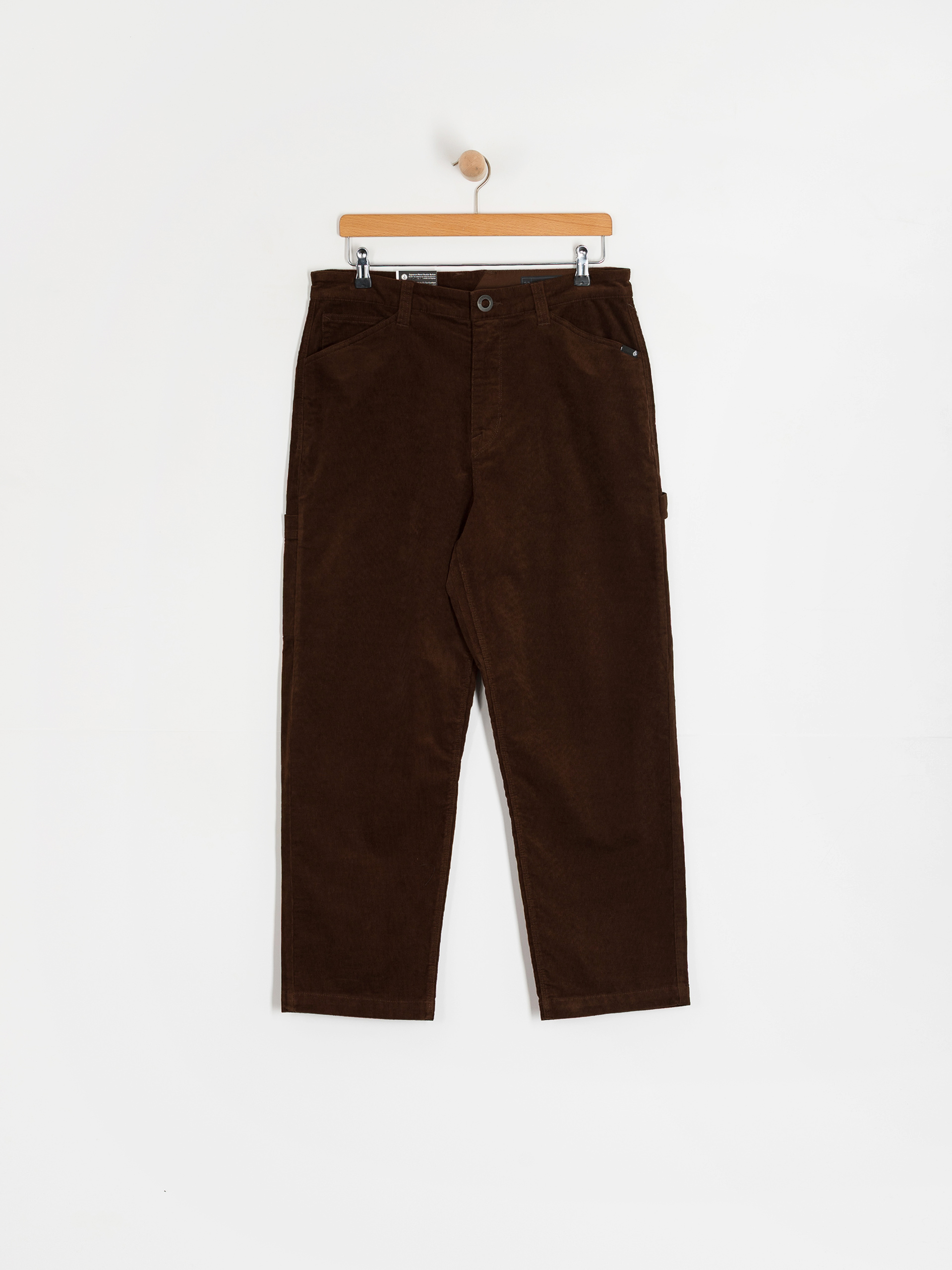 Kalhoty Volcom Kraftsman Cord (brown stone)