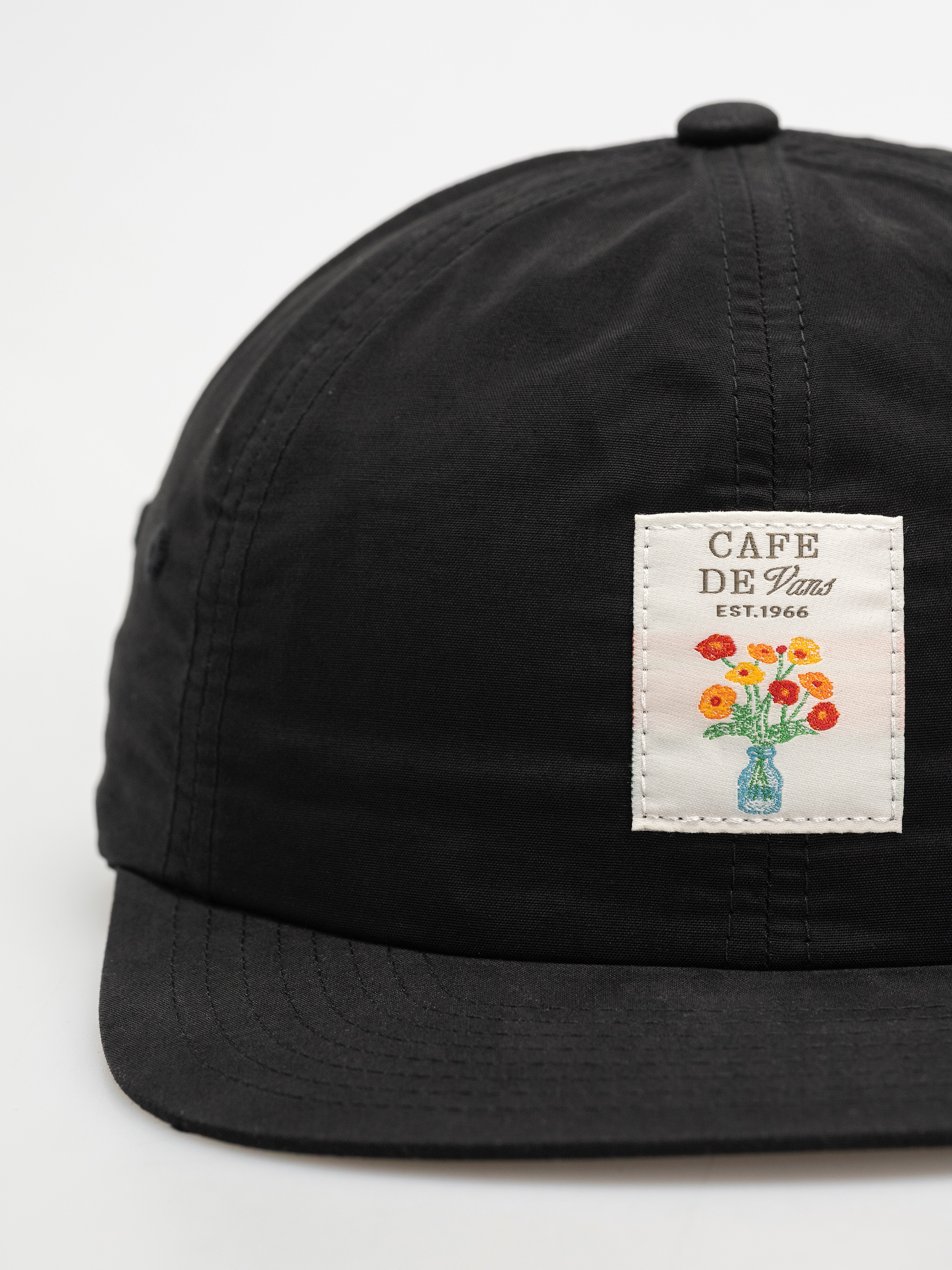 Kšiltovka  Vans Cafe Vans Jockey (black)