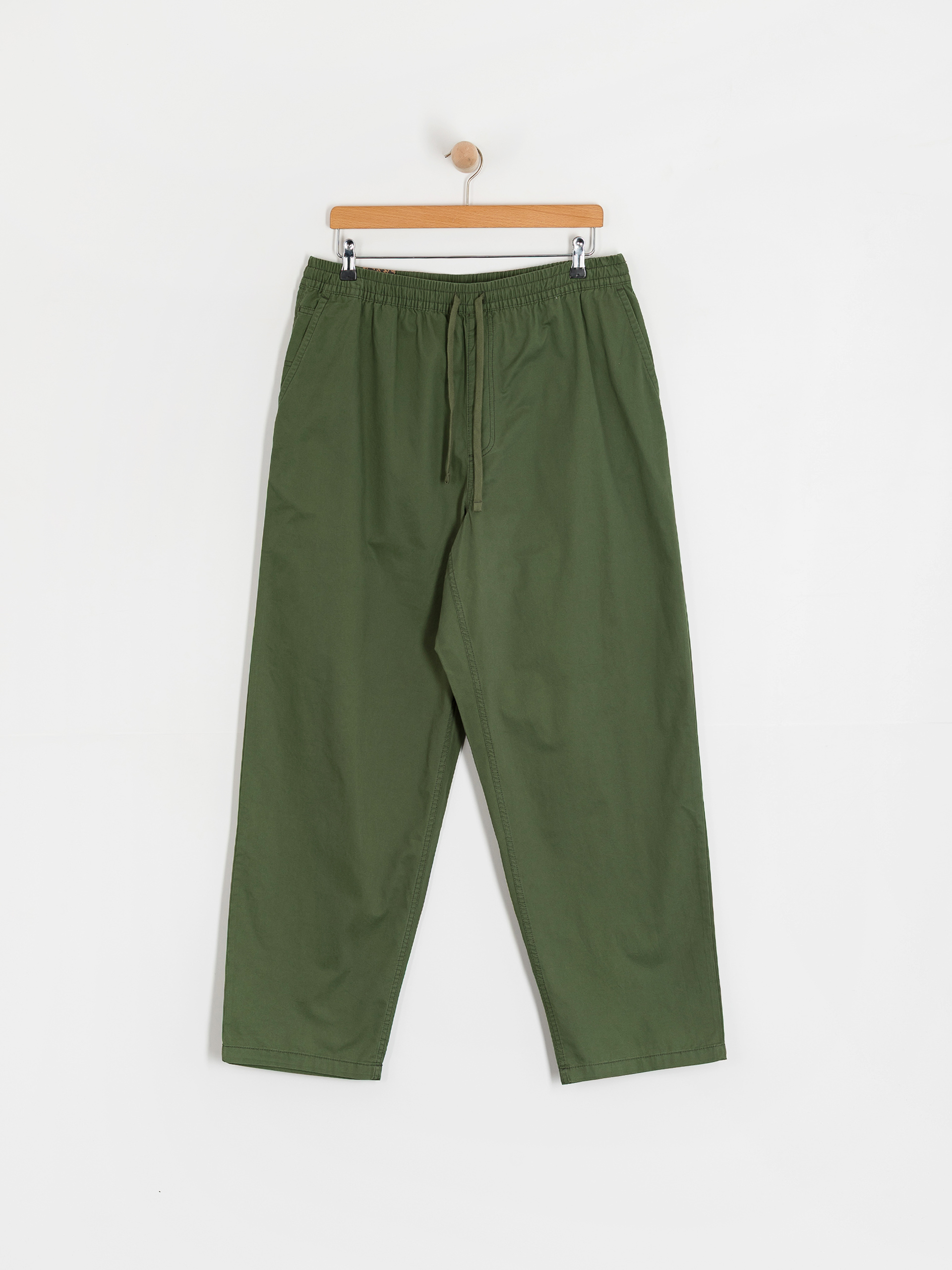 Kalhoty Vans Range Baggy Tapered Elastic Waist (pine forest)