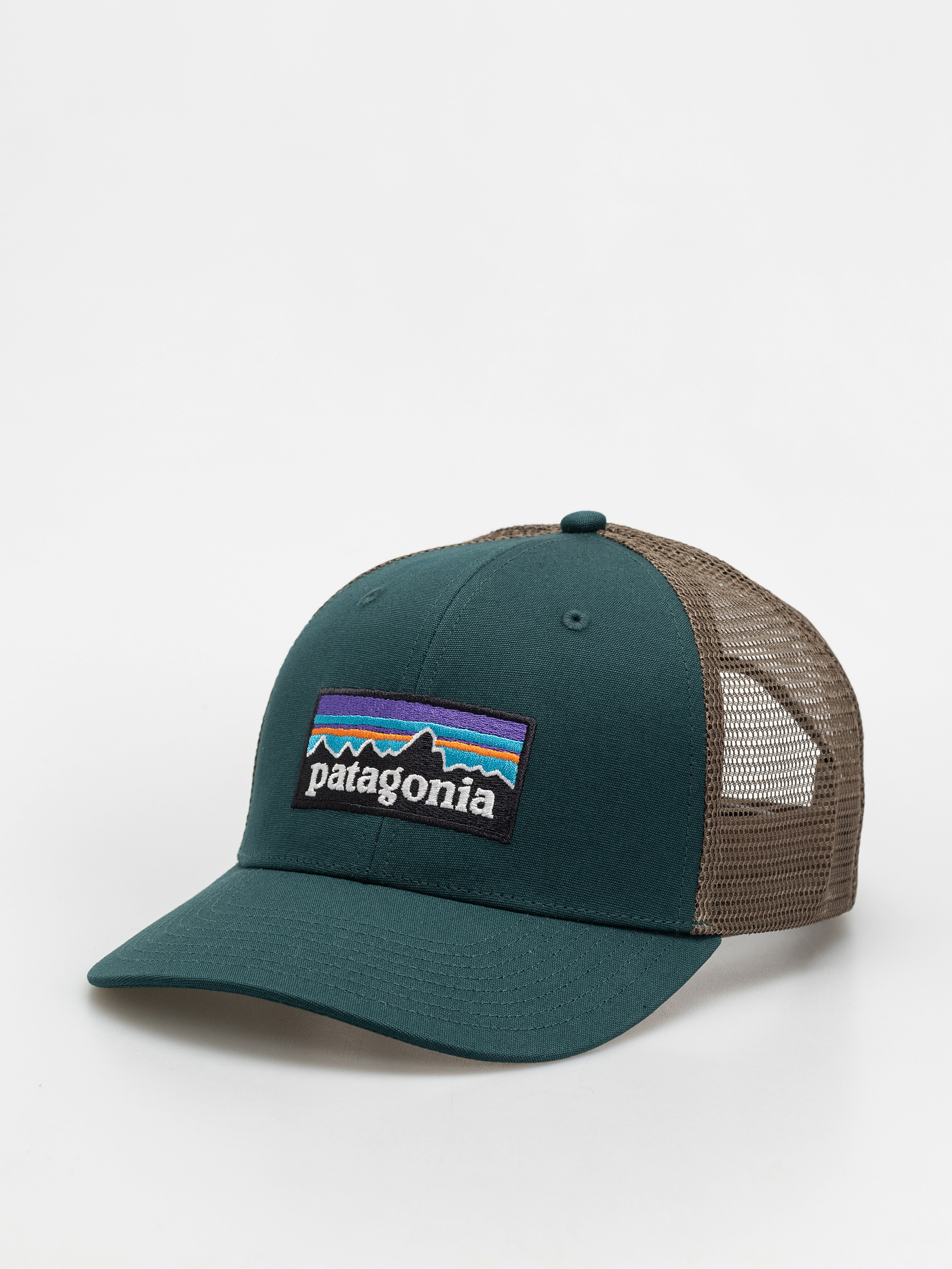 Kšiltovka  Patagonia P 6 Logo Trucker (cascade green)