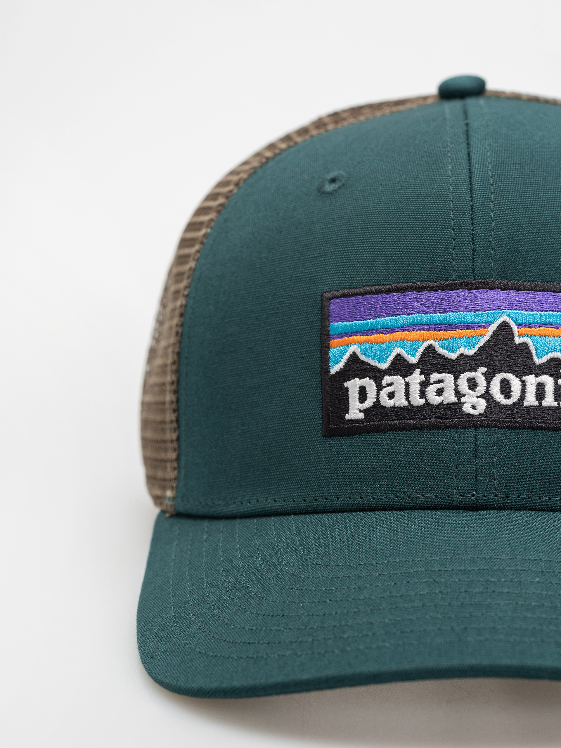 Kšiltovka  Patagonia P 6 Logo Trucker (cascade green)