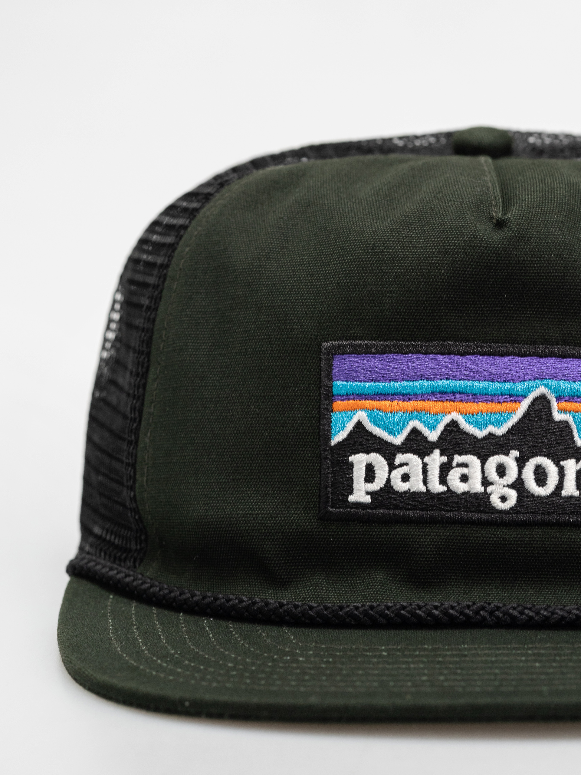 Kšiltovka  Patagonia Airfarer (p-6 logo old growth green)