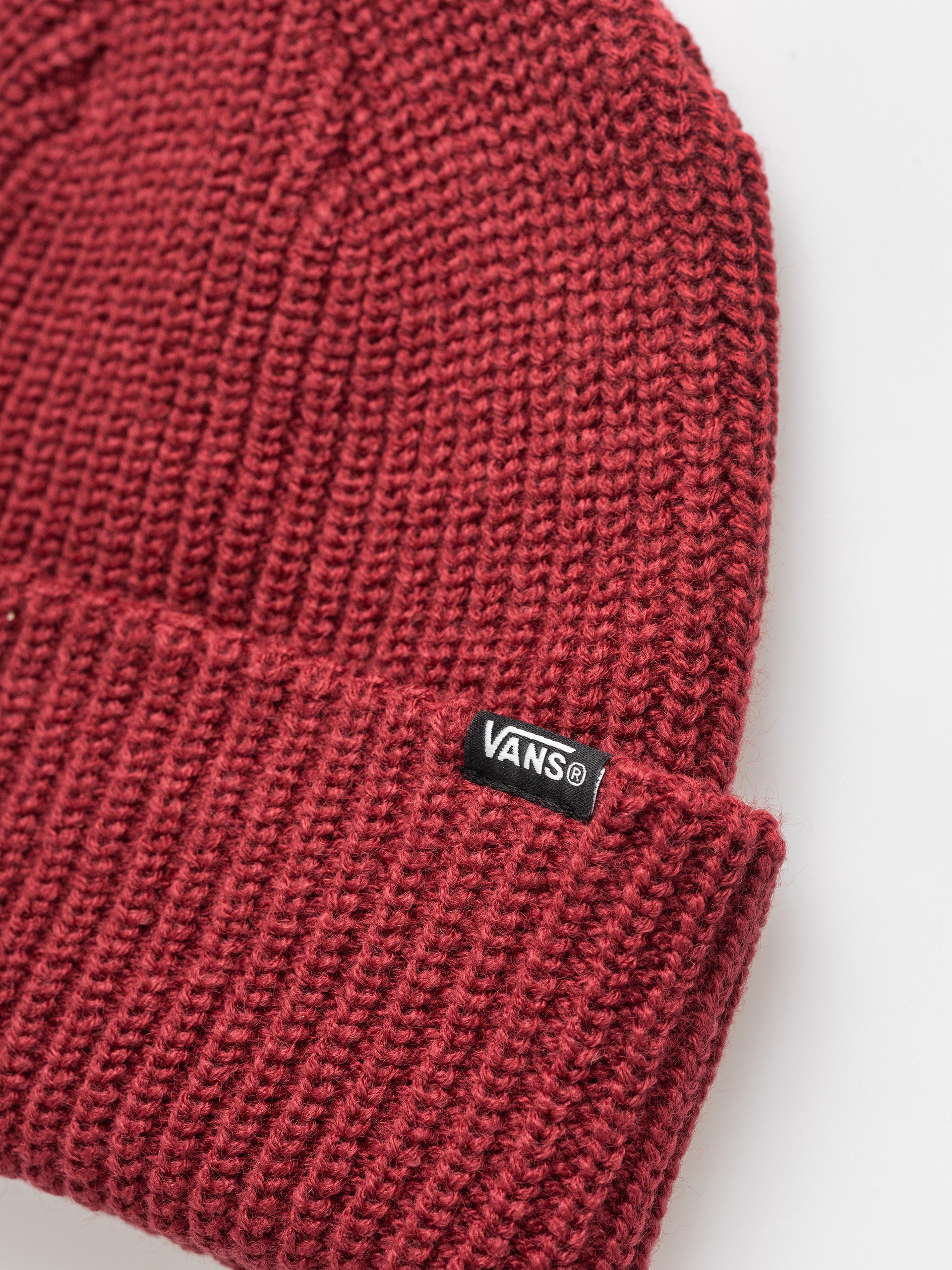 Čepice Vans Core Basic Cuff (bordeaux)