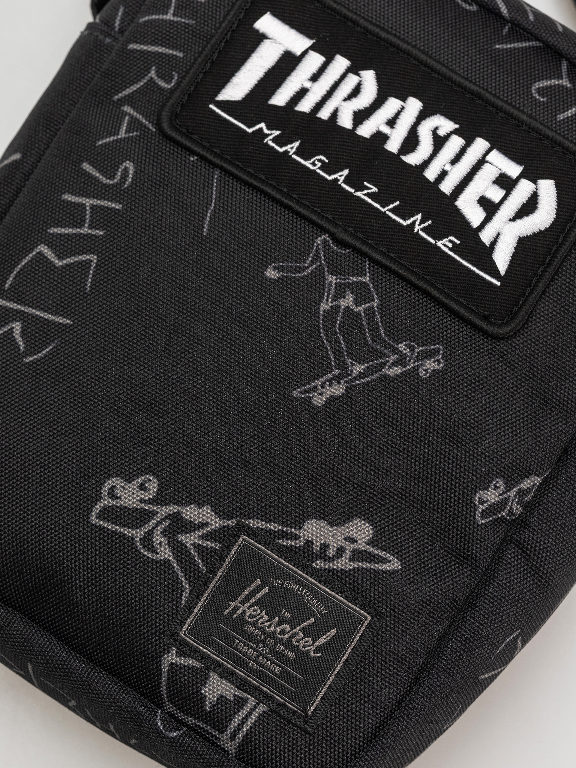 Taška Herschel Supply Co. X Thrasher Gonz Heritage Crossbody (black)