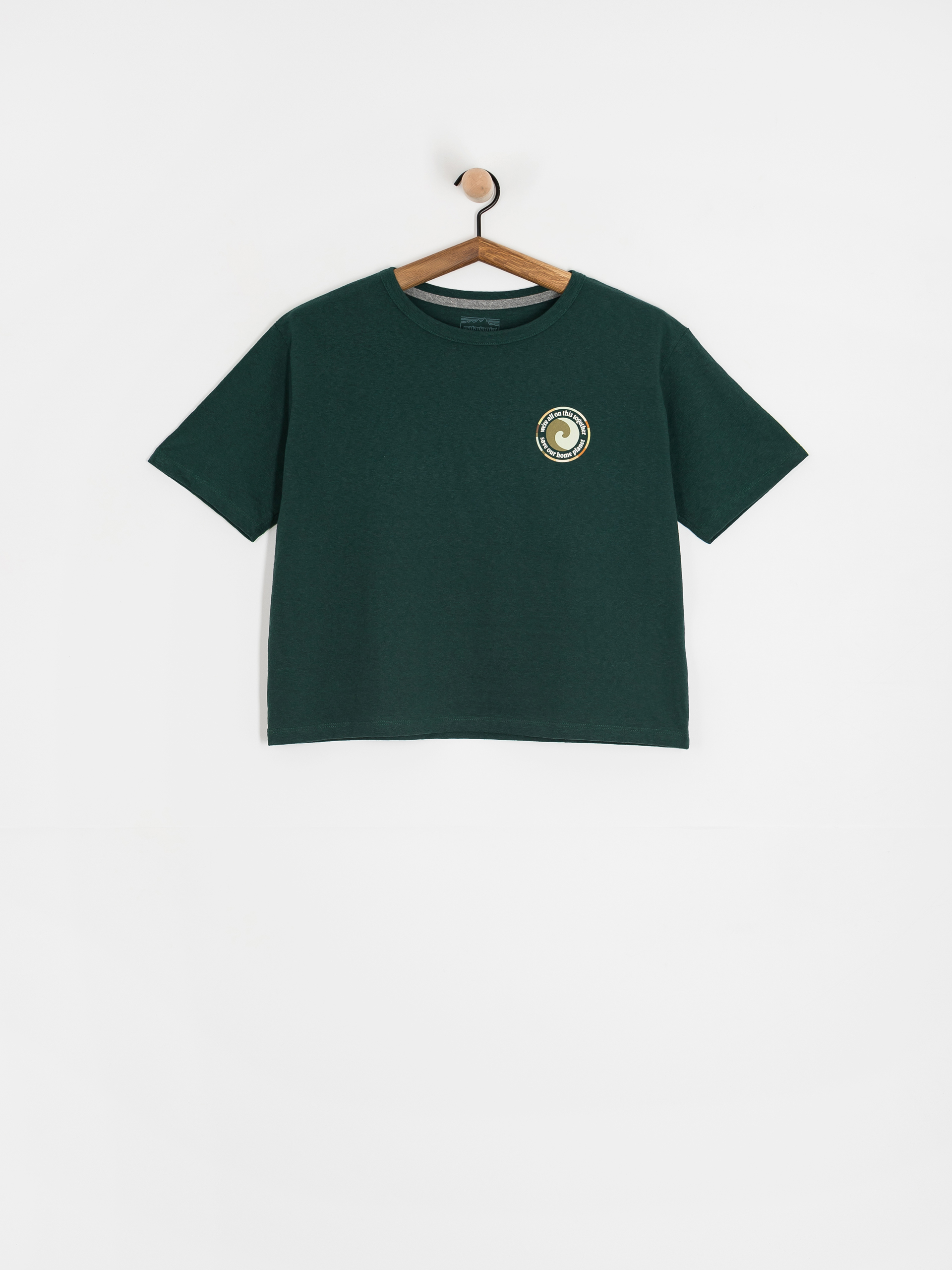 Tričko Patagonia Unity Fitz Easy Cut Responsibili Wmn (cascade green)