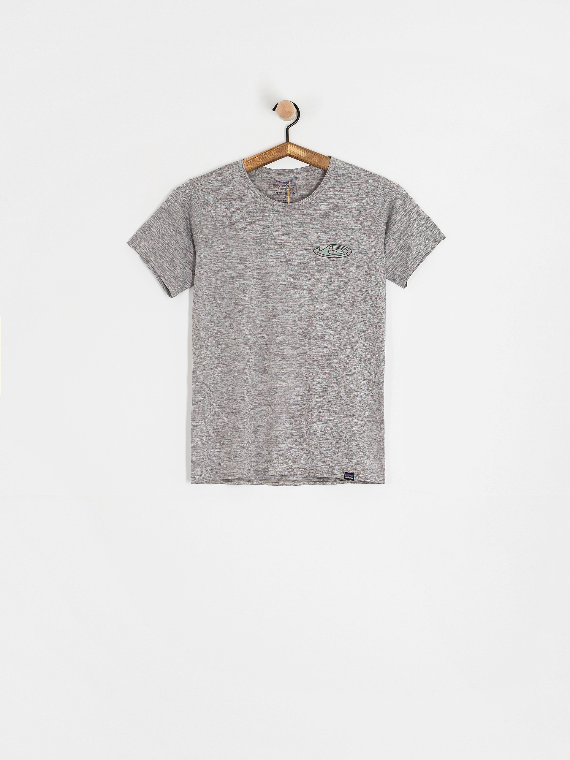 Tričko Patagonia Cap Cool Daily Graphic Lands Wmn (made of feather grey)
