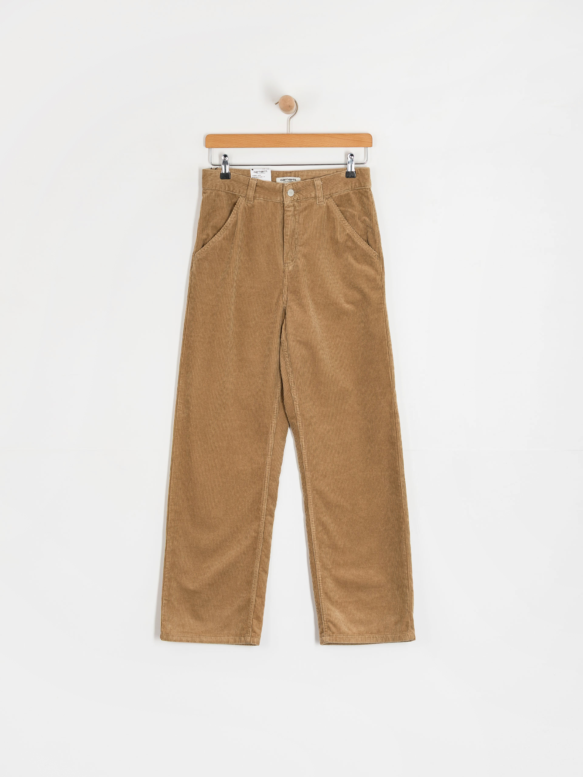 Kalhoty Carhartt WIP Simple Wmn (leather/rinsed)