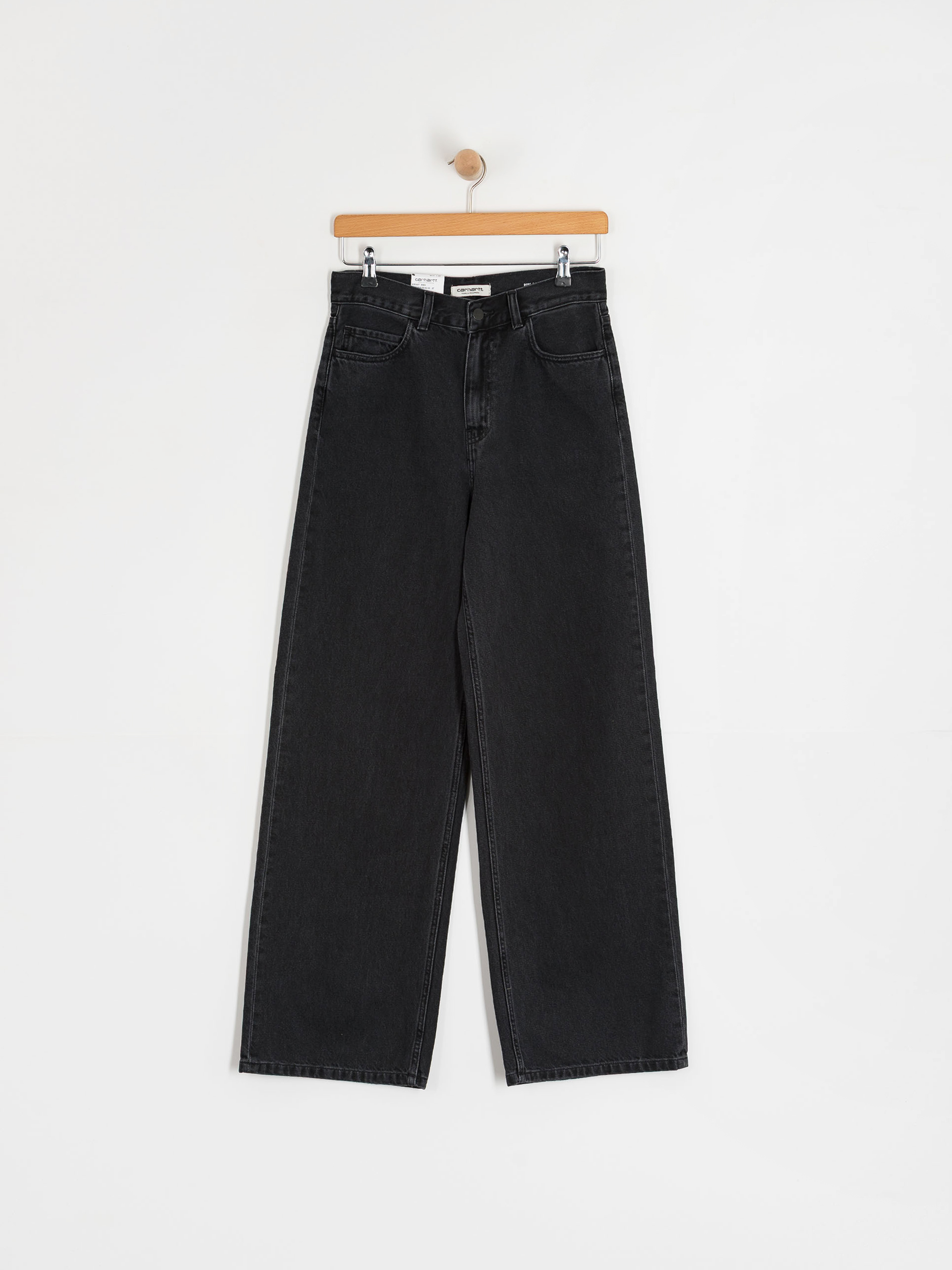 Kalhoty Carhartt WIP Jane Wmn (black/heavy stone wash)