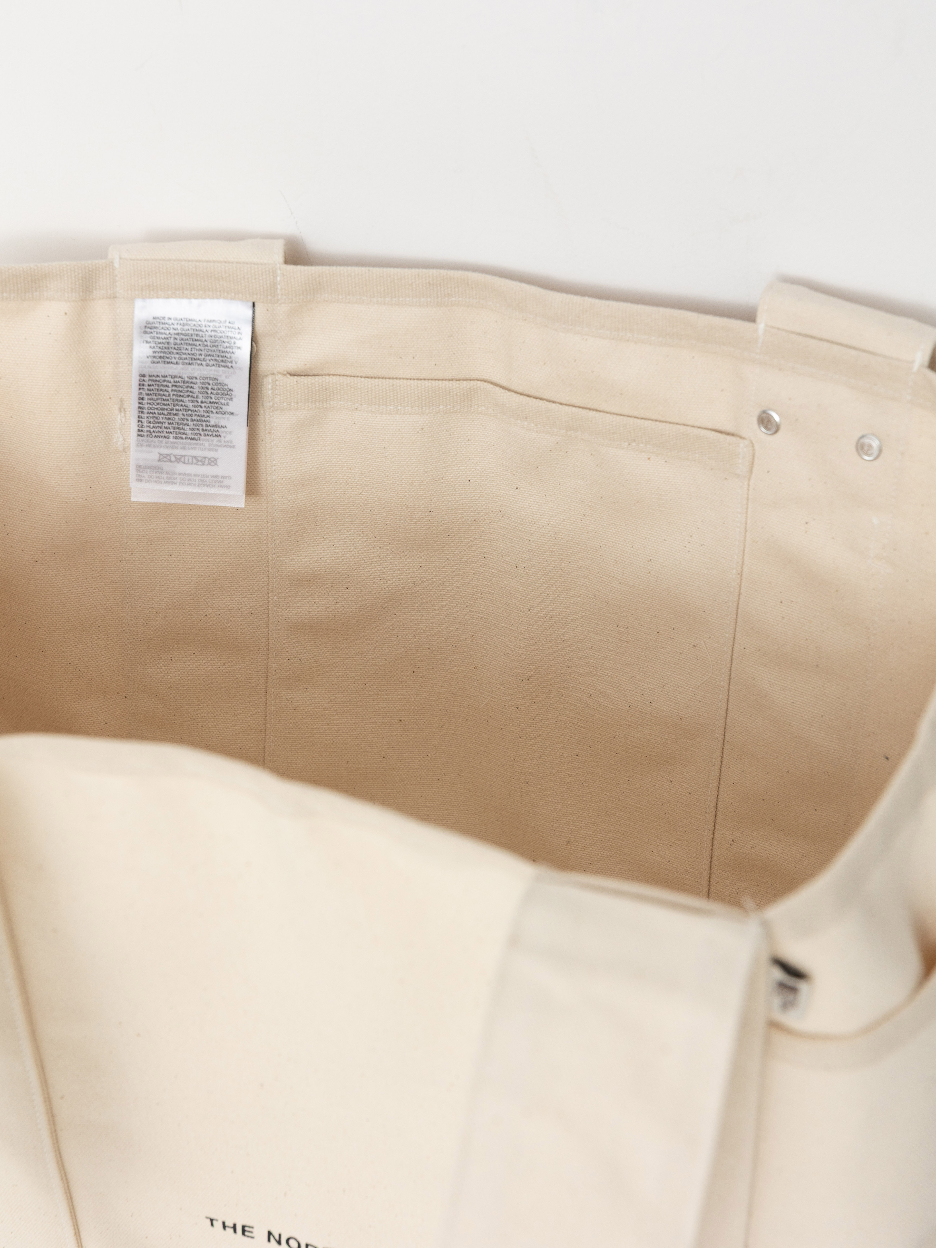 Kabelka The North Face Circular Cotton Tote (raw undyed)