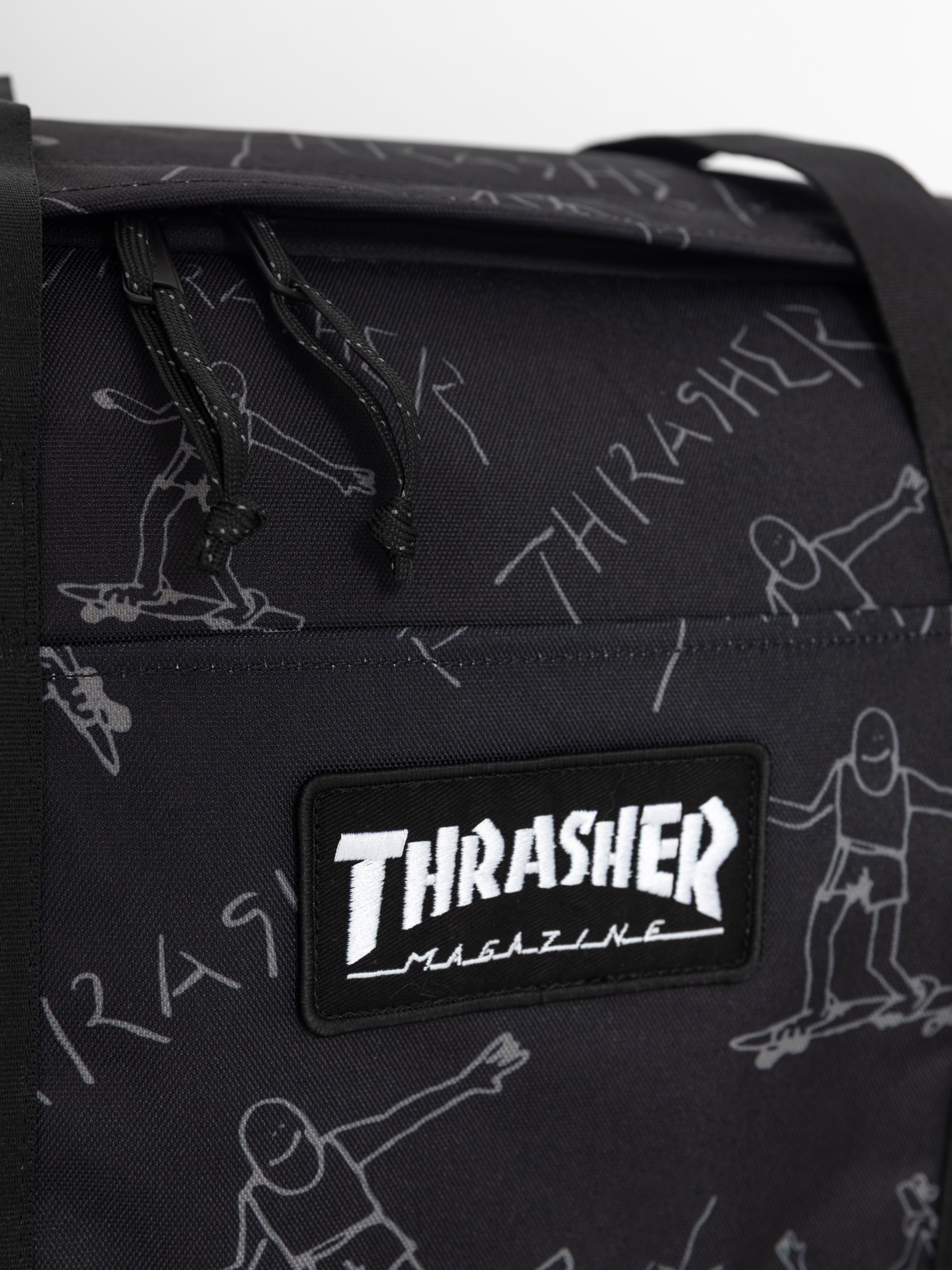 Taška Herschel Supply Co. X Thrasher Gonz Heritage Skate Duffle (black)