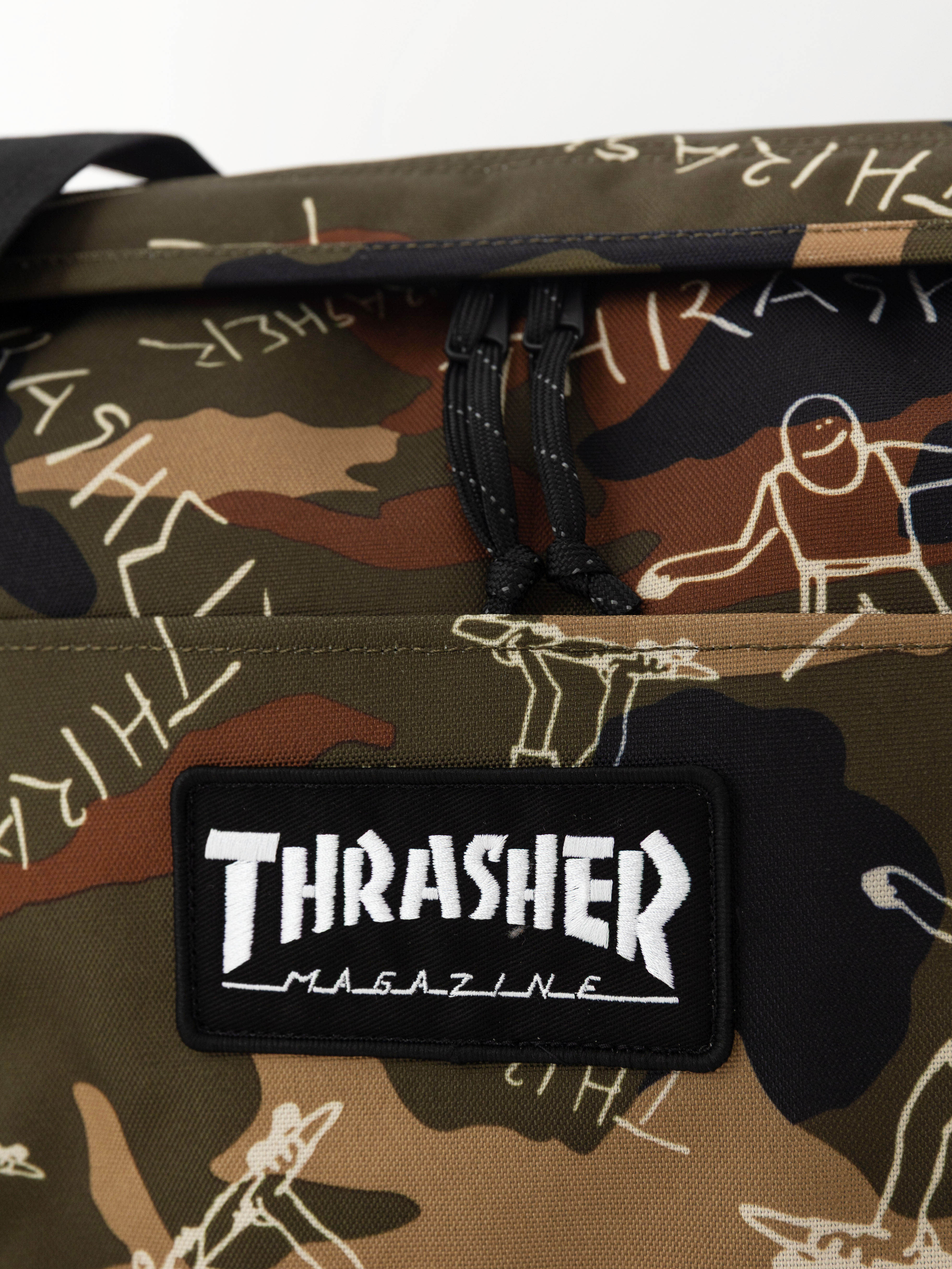 Taška Herschel Supply Co. X Thrasher Gonz Heritage Skate Duffle (woodland camo)