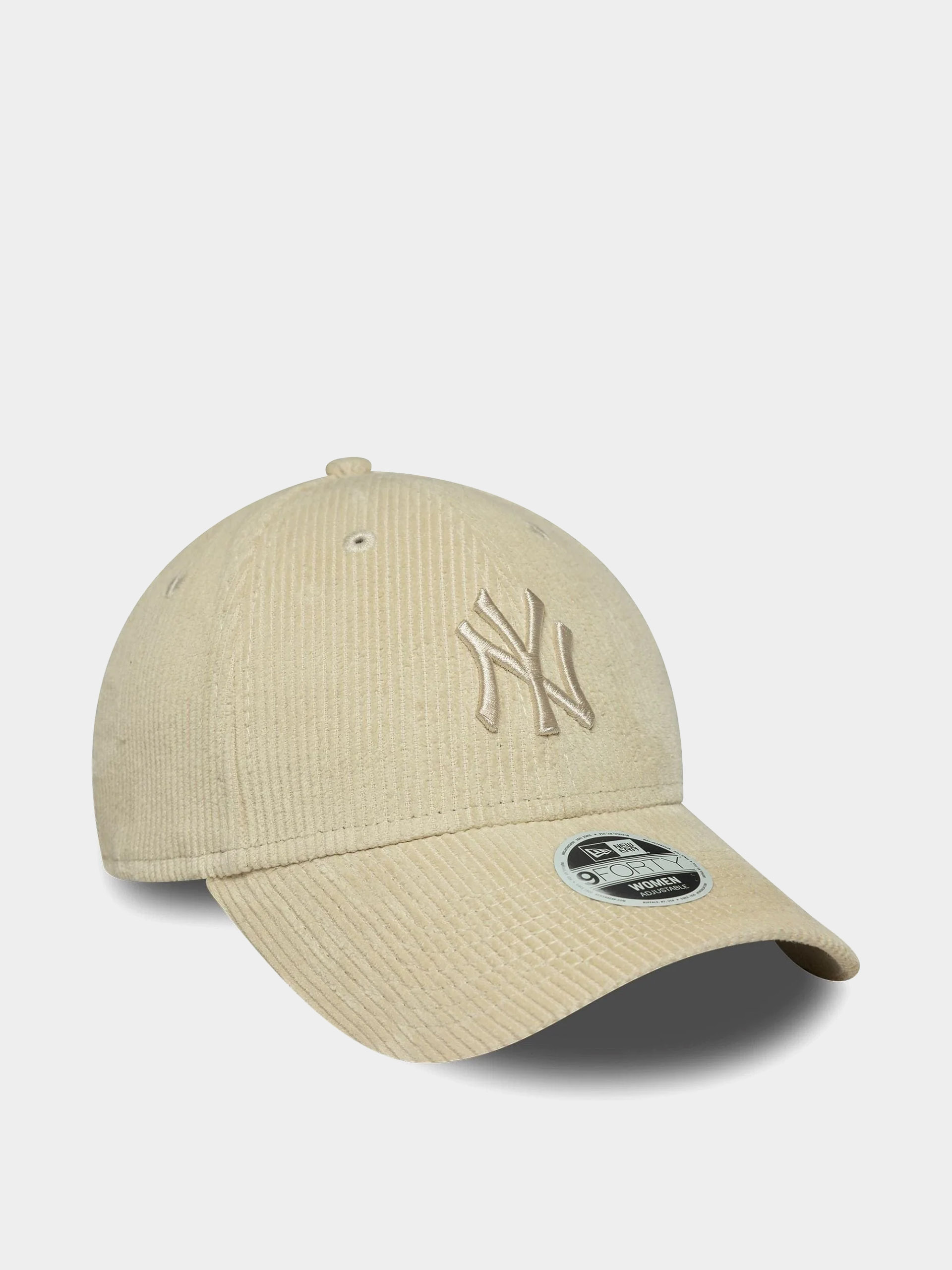 Kšiltovka  New Era Cord 9Forty New York Yankees Wmn (stone)