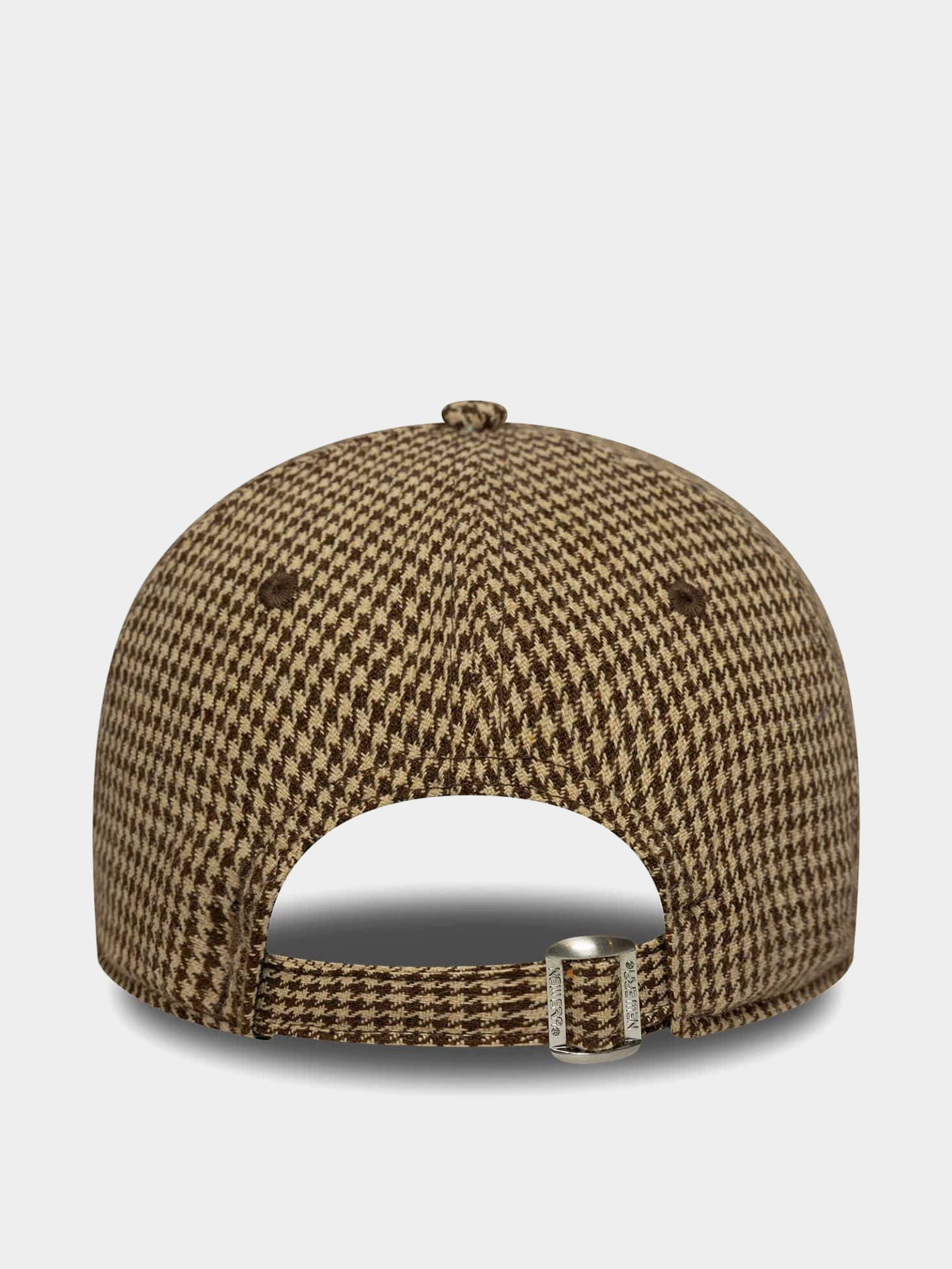 Kšiltovka  New Era Houndstooth 9Twenty Los Angeles Dodgers (brown)