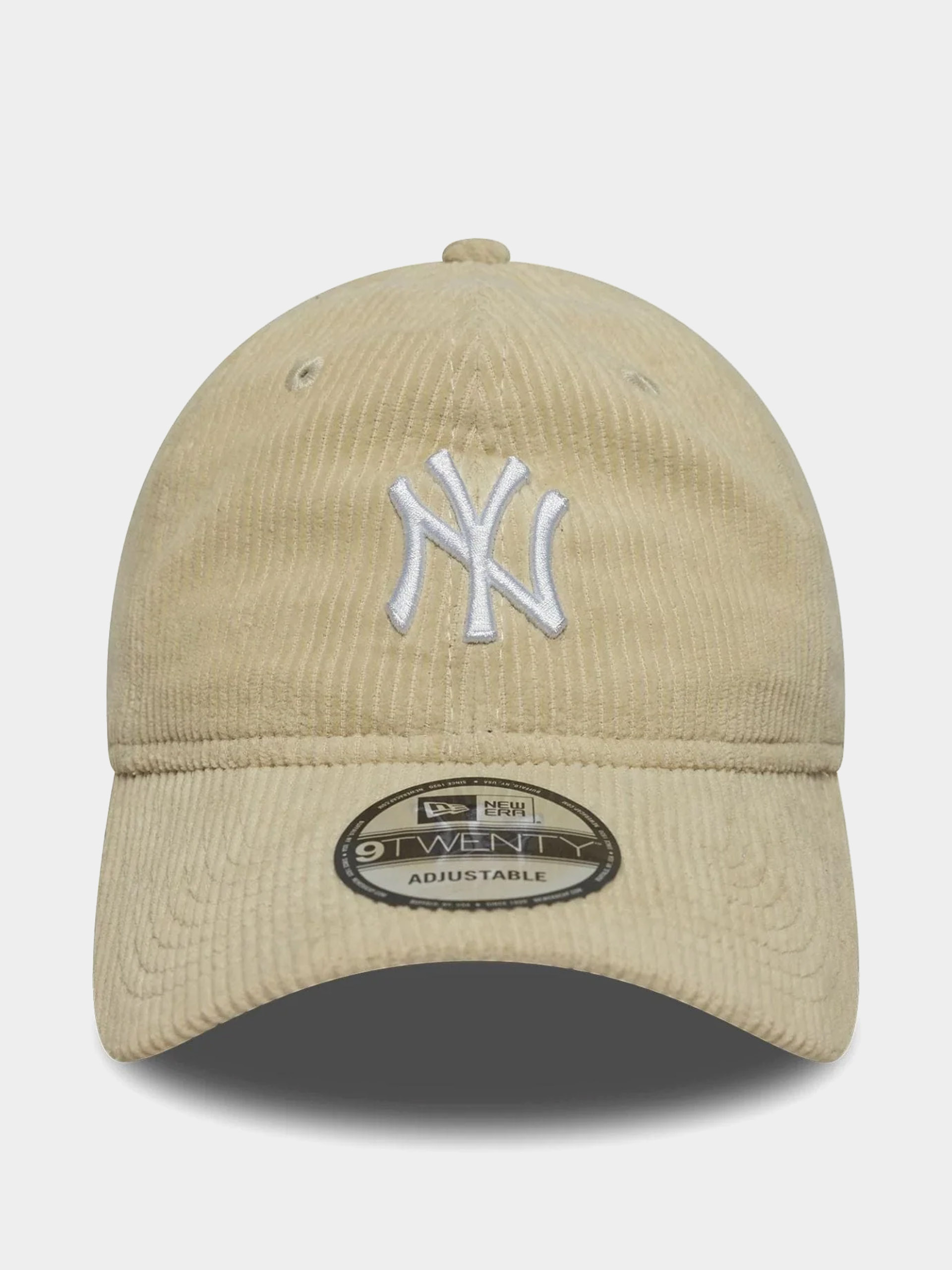 Kšiltovka  New Era Cord 9Twenty New York Yankees (stone)